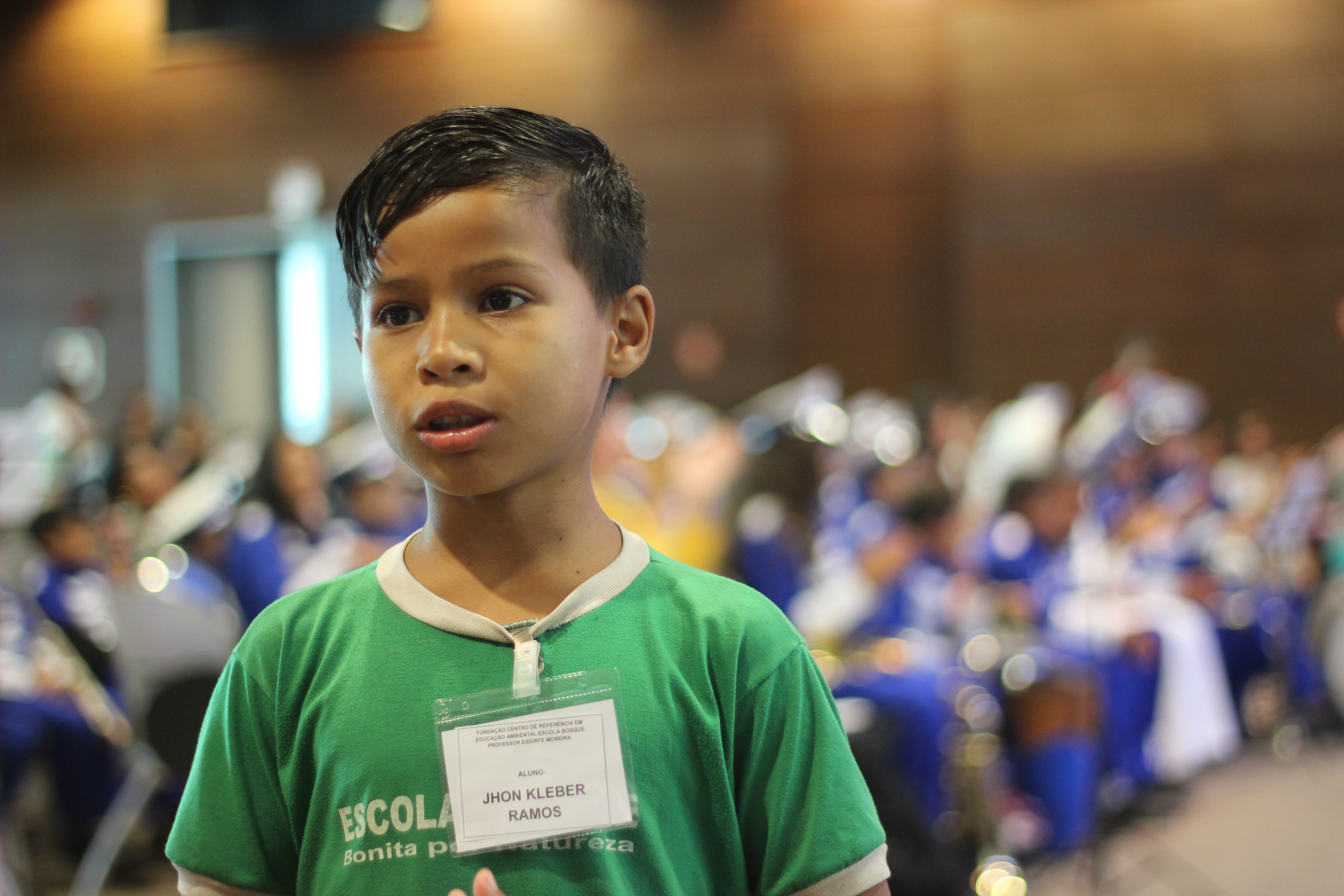 Apresentações de alunos da Funbosque animam a Feira Pan-Amazônica do Livro