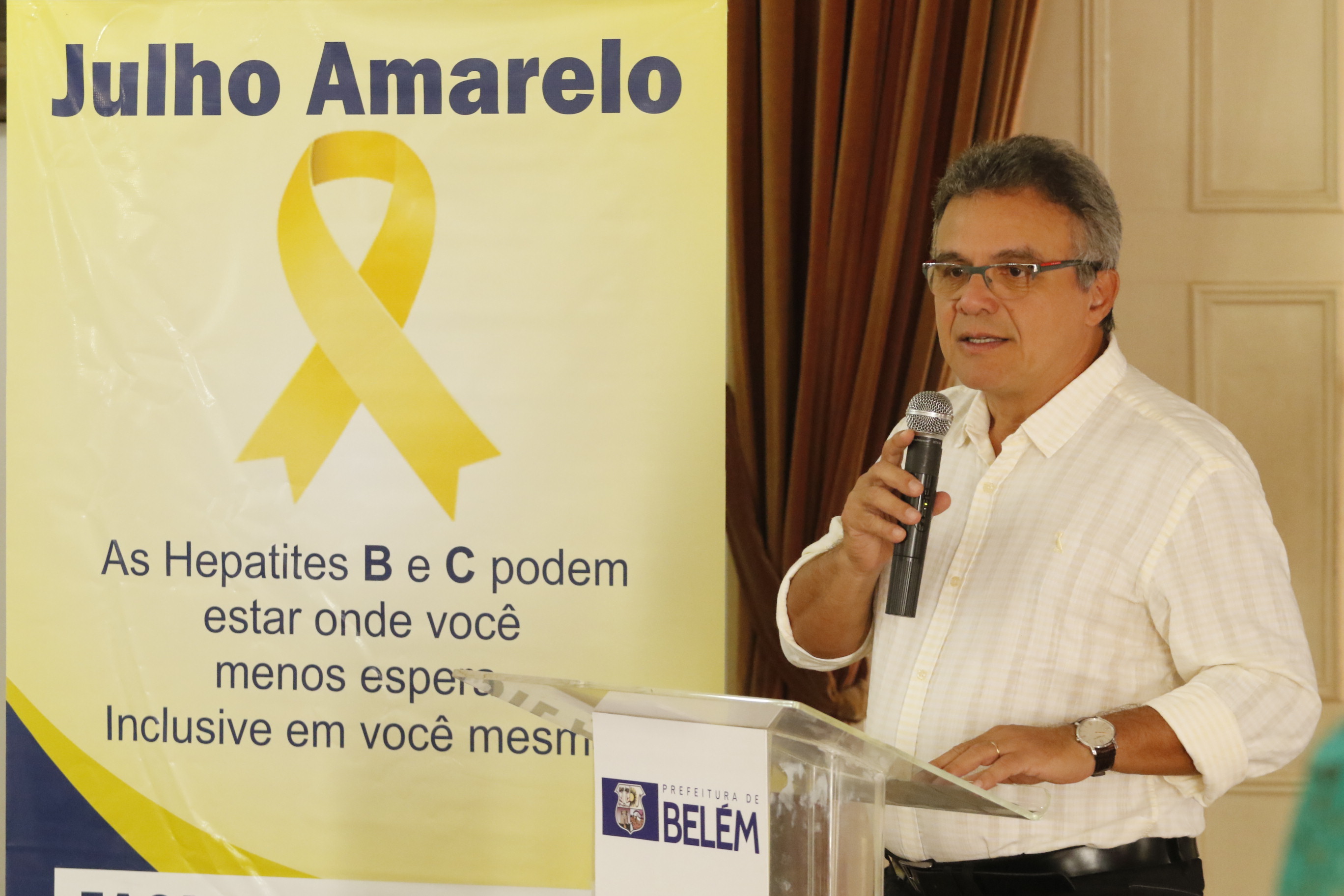 Prefeitura de Belém lança a campanha Julho Amarelo, de combate às hepatites virais