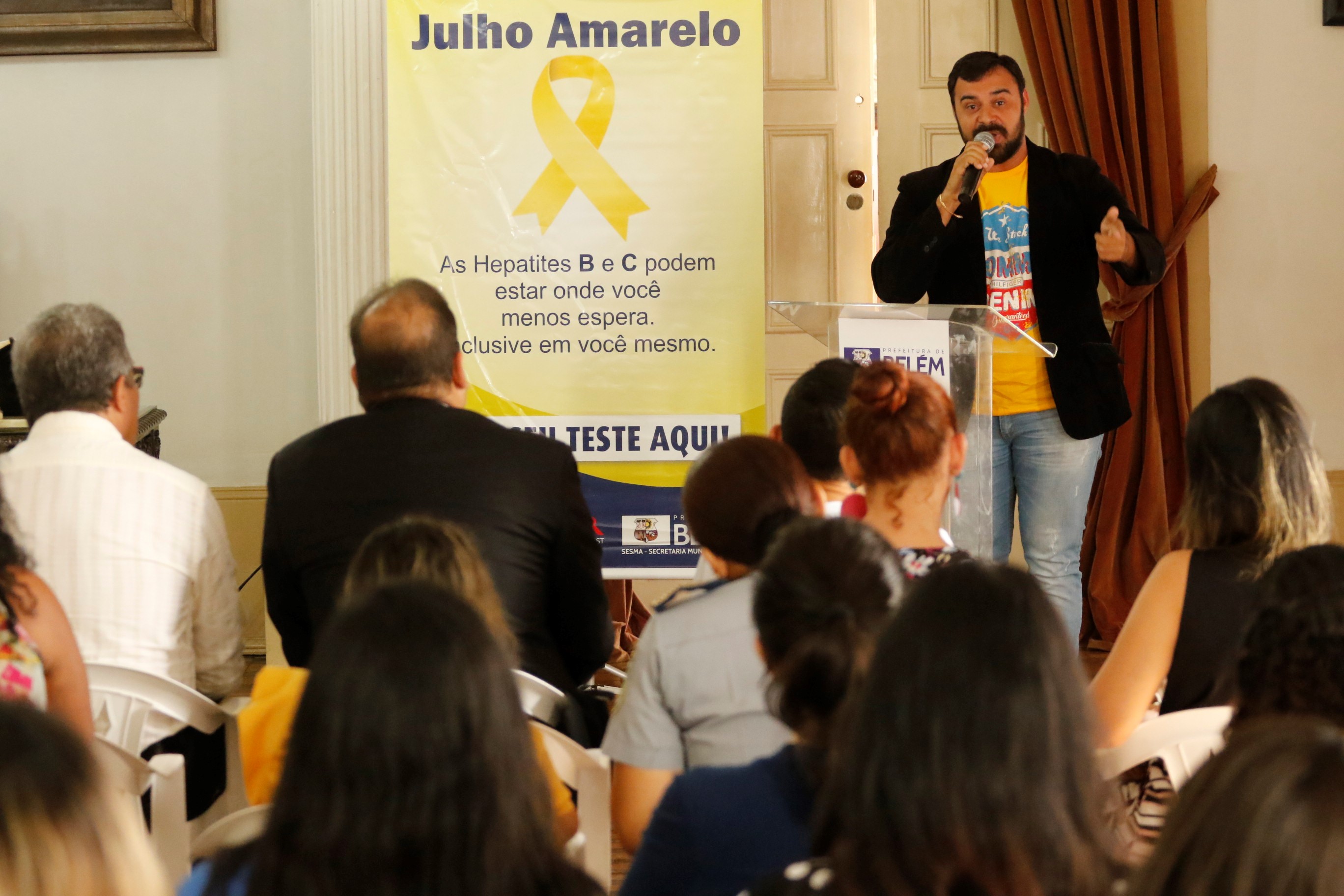 Prefeitura de Belém lança a campanha Julho Amarelo, de combate às hepatites virais