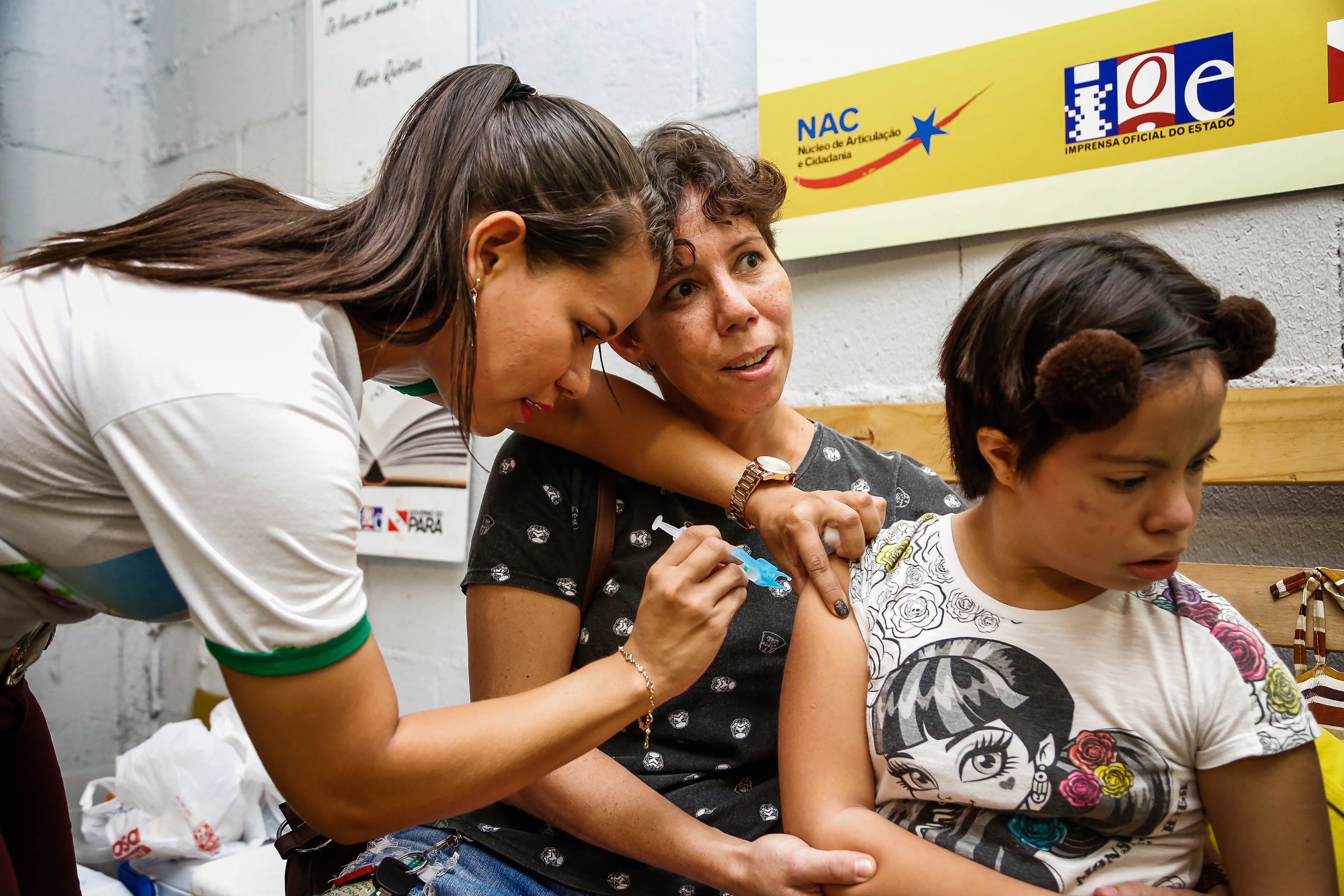 Vacinação contra os vírus Influenza e HPV tem grande procura em Belém