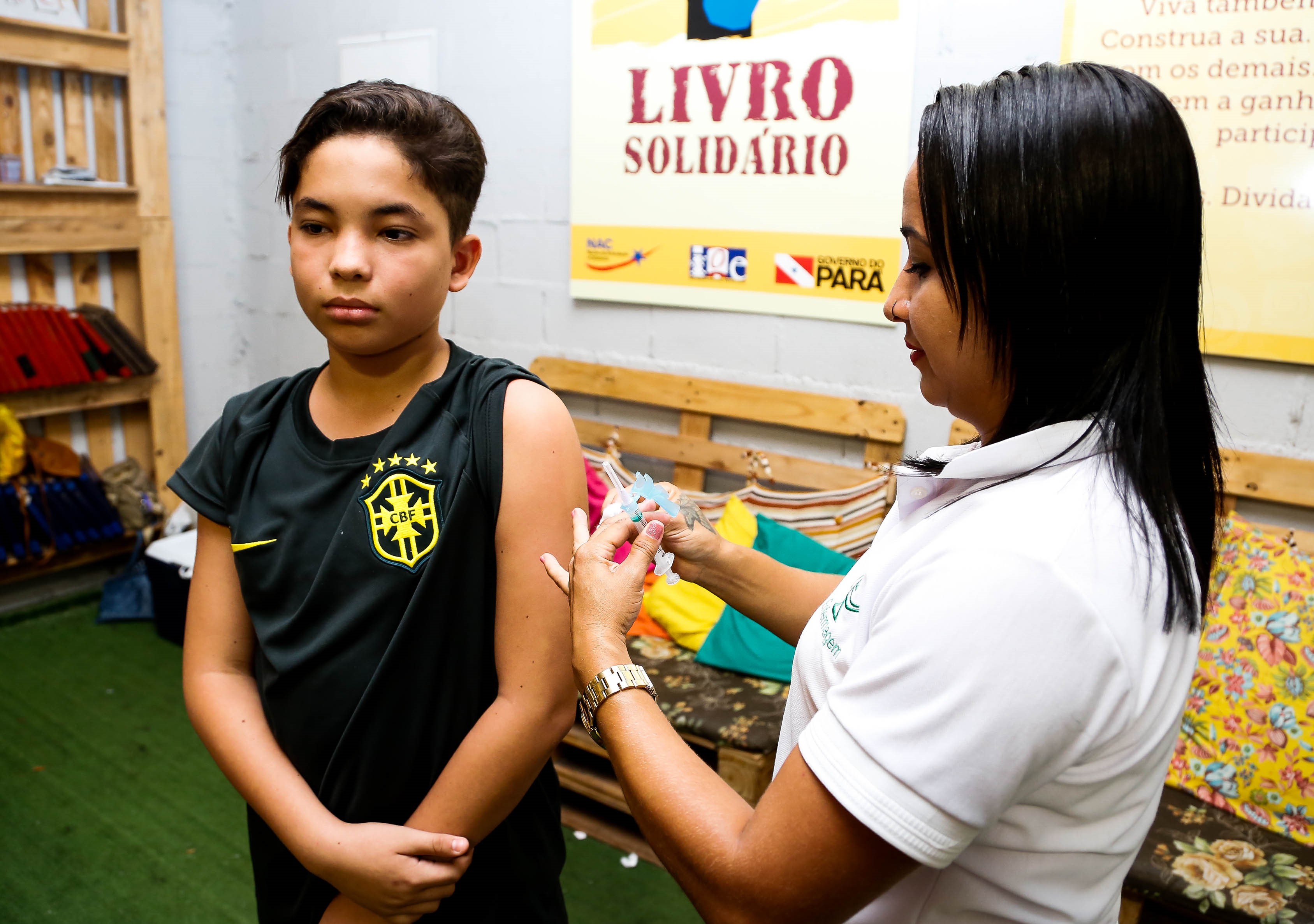 Vacinação contra os vírus Influenza e HPV tem grande procura em Belém