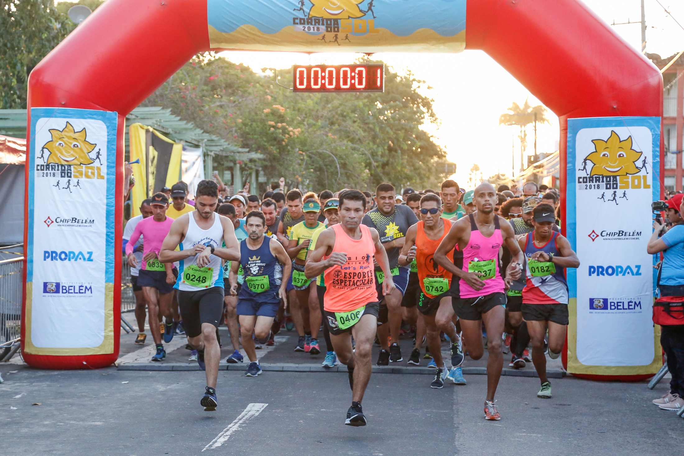 Corrida do Sol de Mosqueiro marca a abertura do Verão 2018 da Prefeitura de Belém