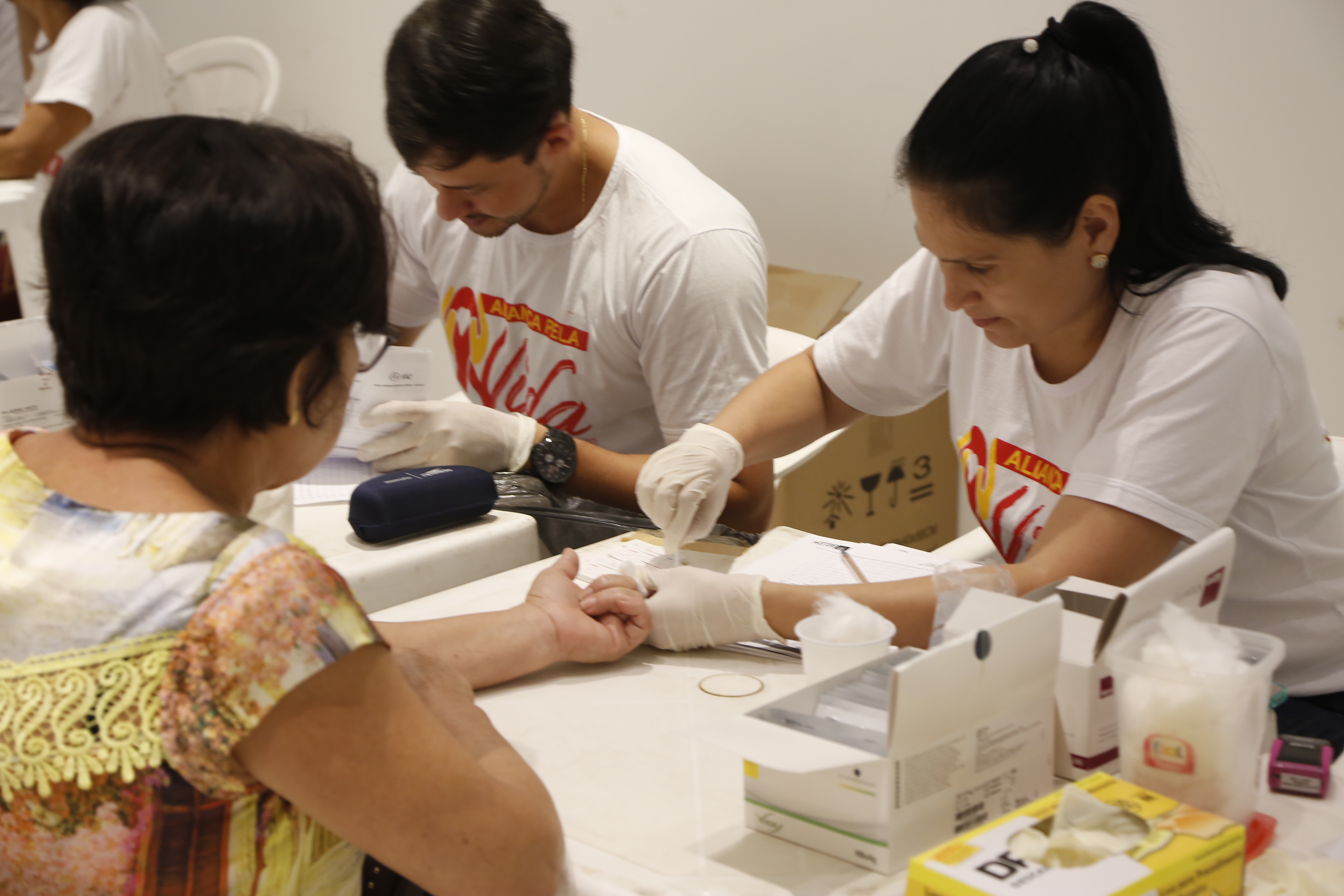  Ação promove diagnóstico precoce de hepatites virais