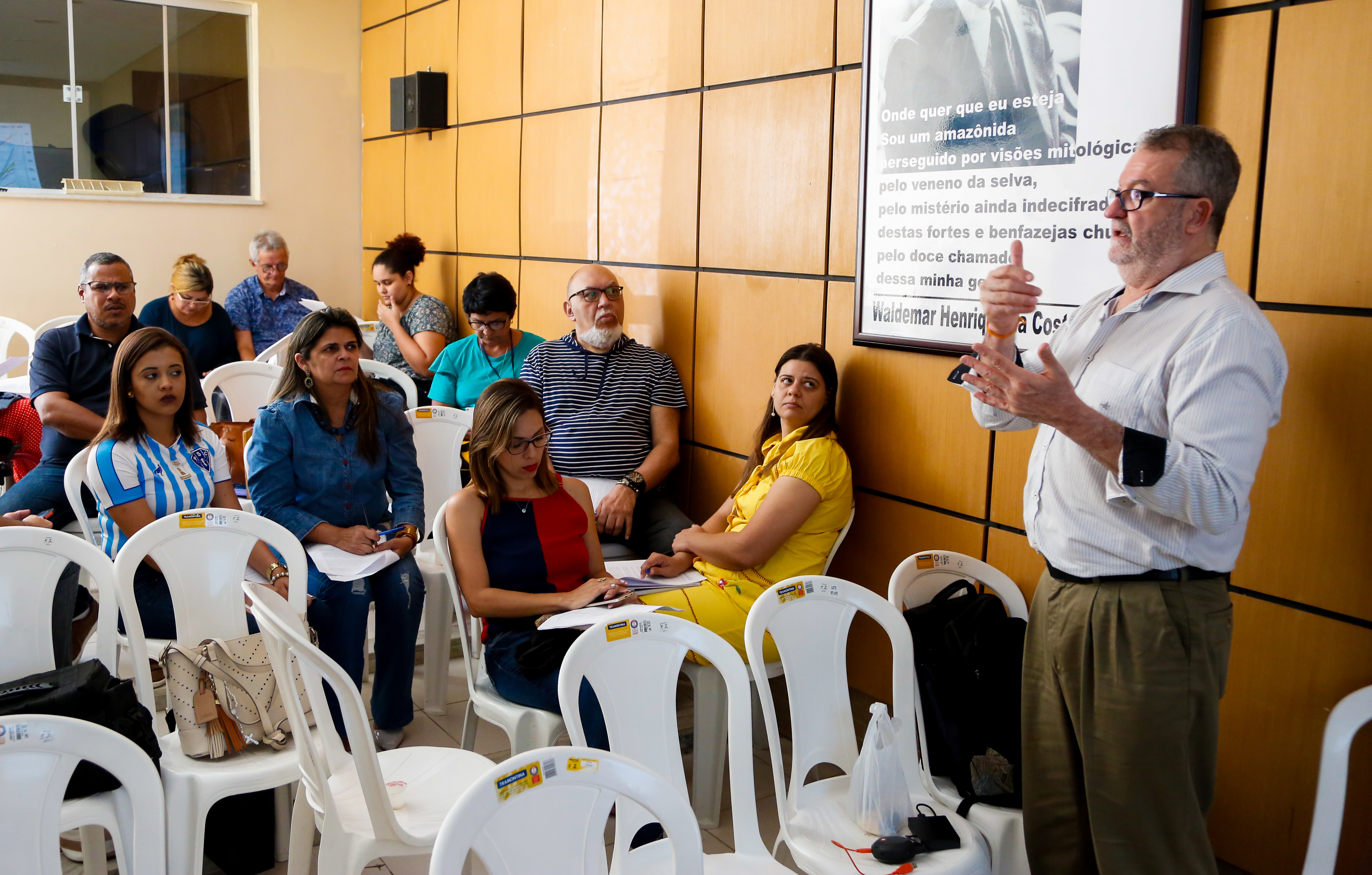 Fumbel ministra primeira oficina de projetos culturais direcionada a servidores municipais