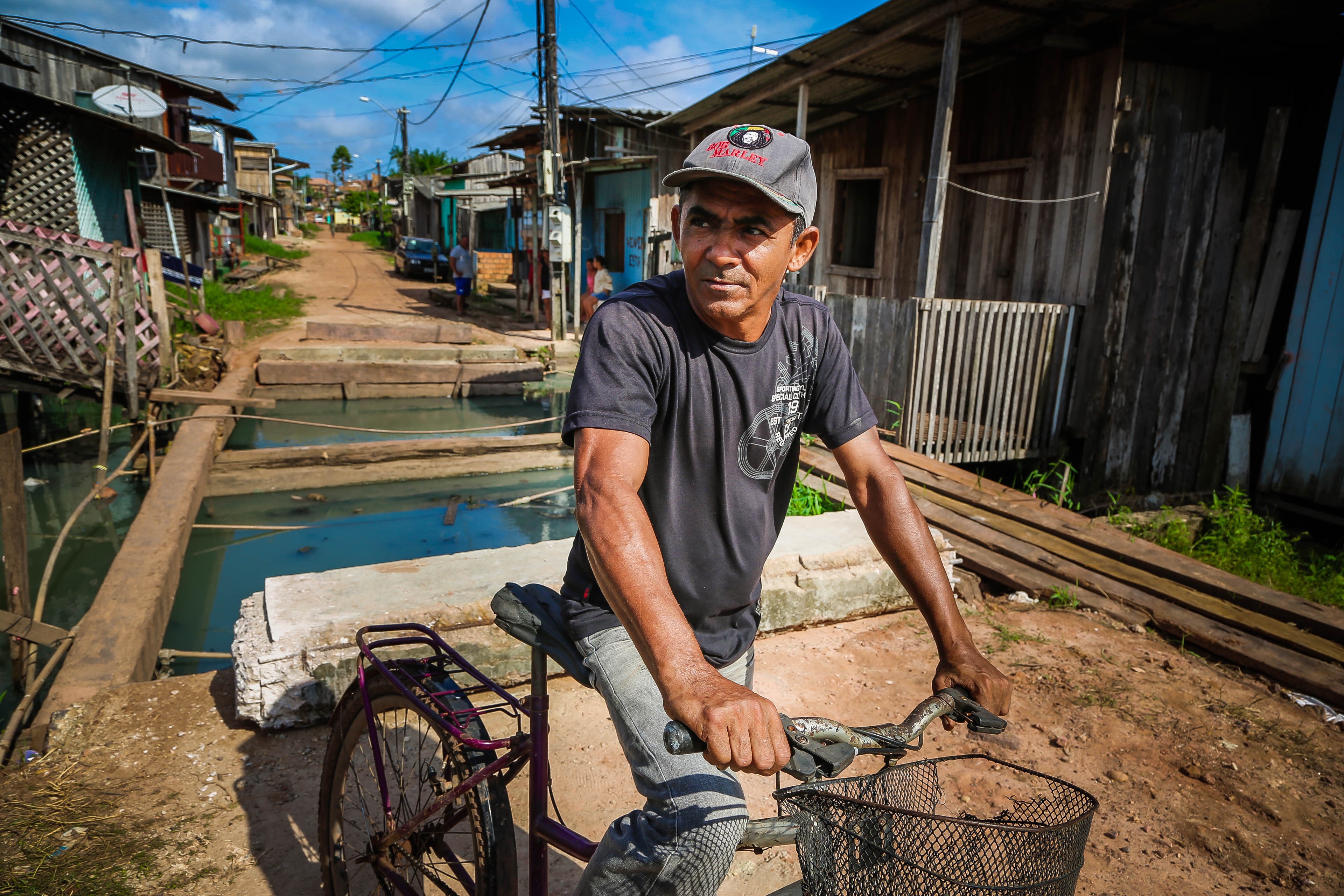 Obras de saneamento beneficiam moradores do Tapanã