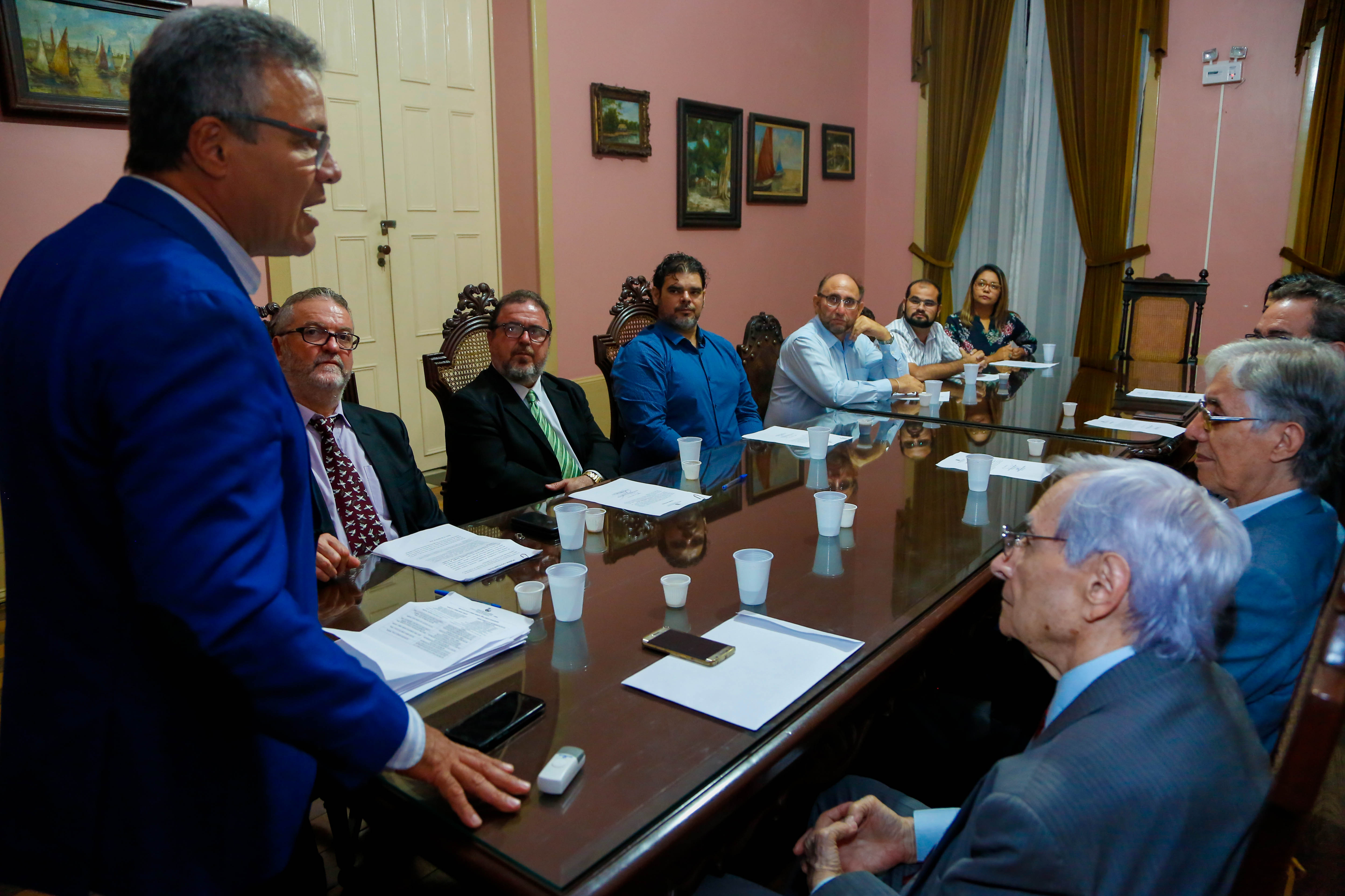 Integrantes do Conselho Curador do Fundo de Preservação do Centro Histórico tomam posse