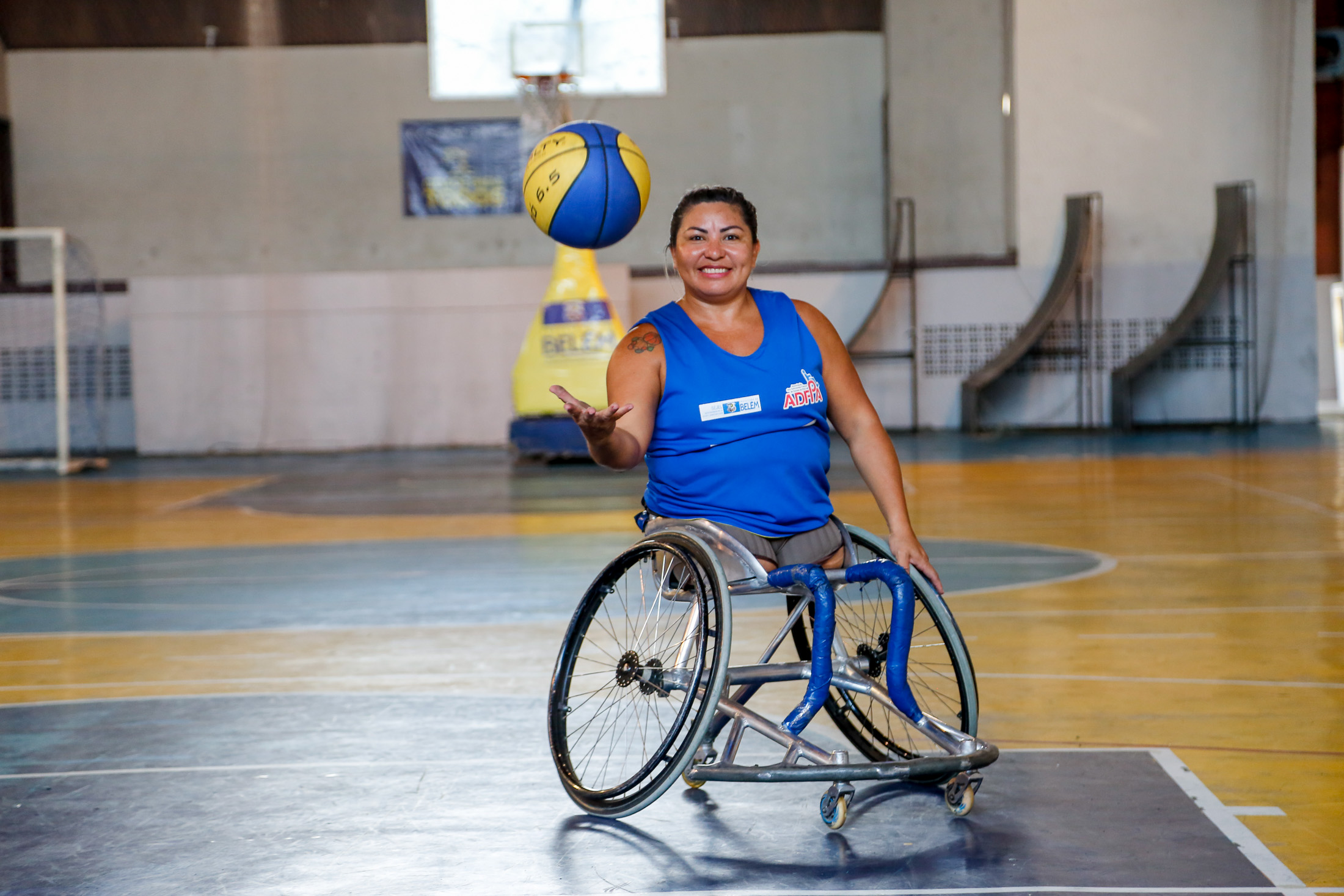 Paratleta da Prefeitura disputará o Mundial Feminino de Basquete em Cadeira de Rodas