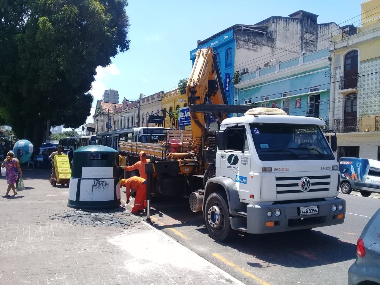 Prefeitura registra depredações em espaços e equipamentos públicos