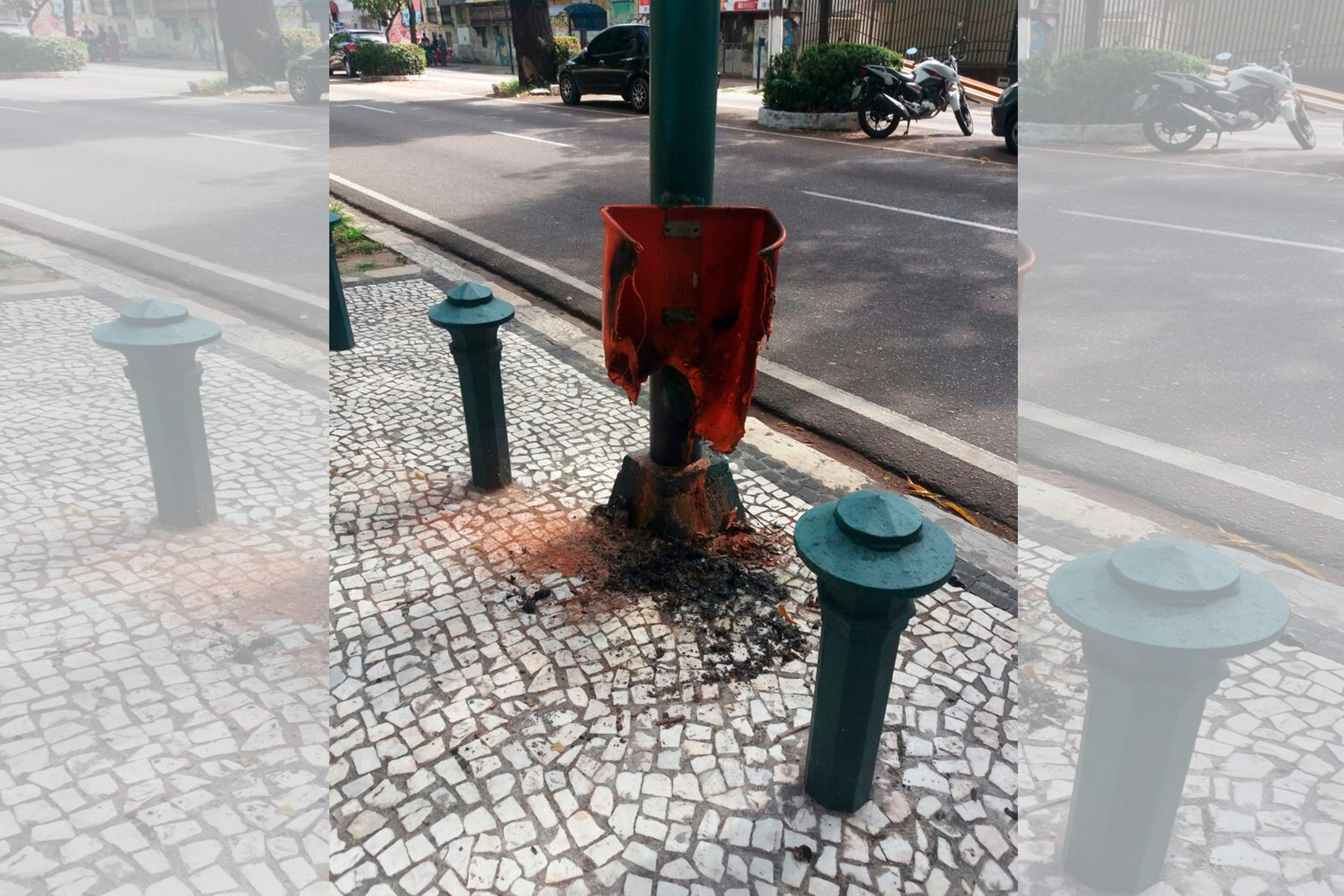 Prefeitura registra depredações em espaços e equipamentos públicos