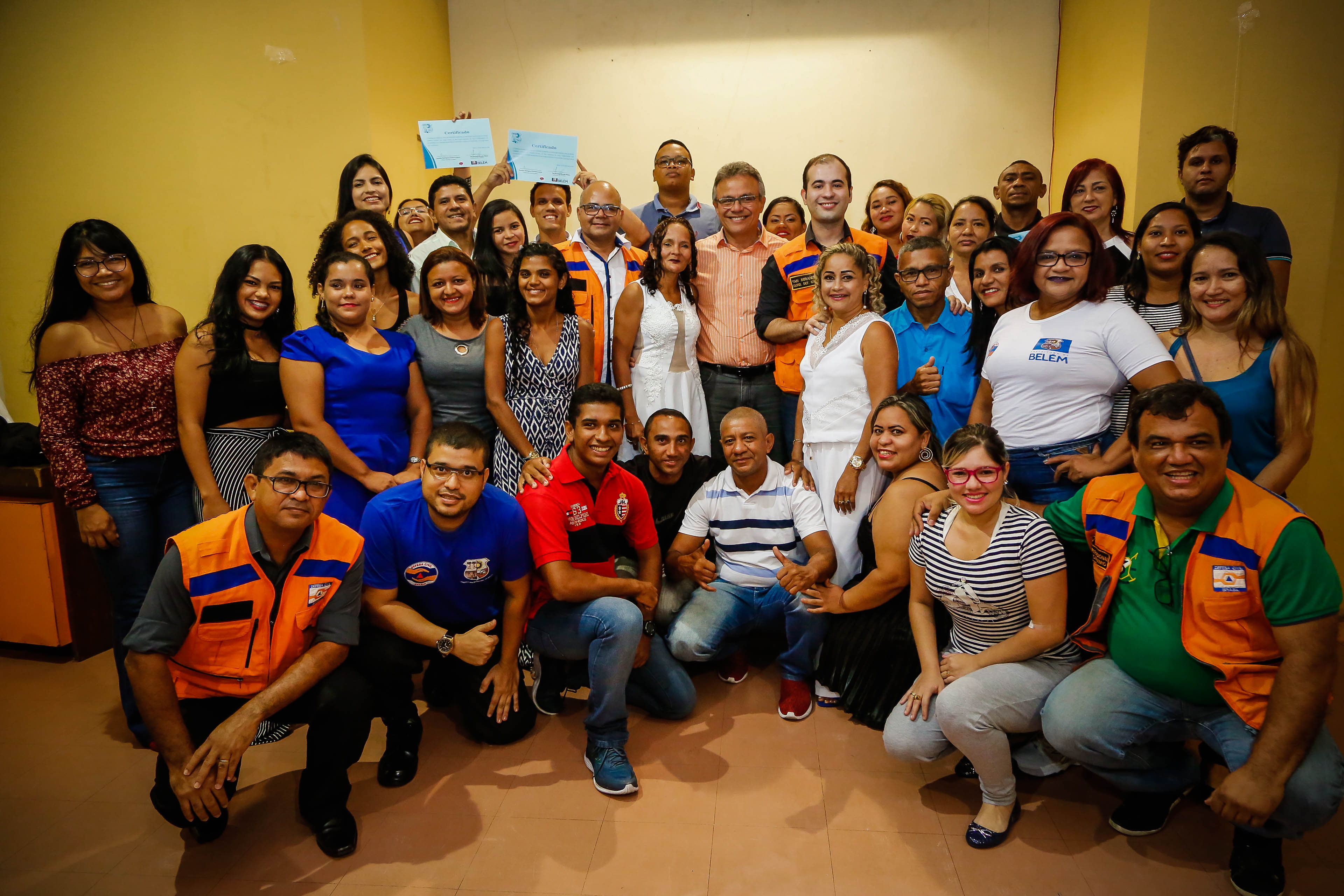 Voluntários da Defesa Civil Municipal concluem curso de capacitação