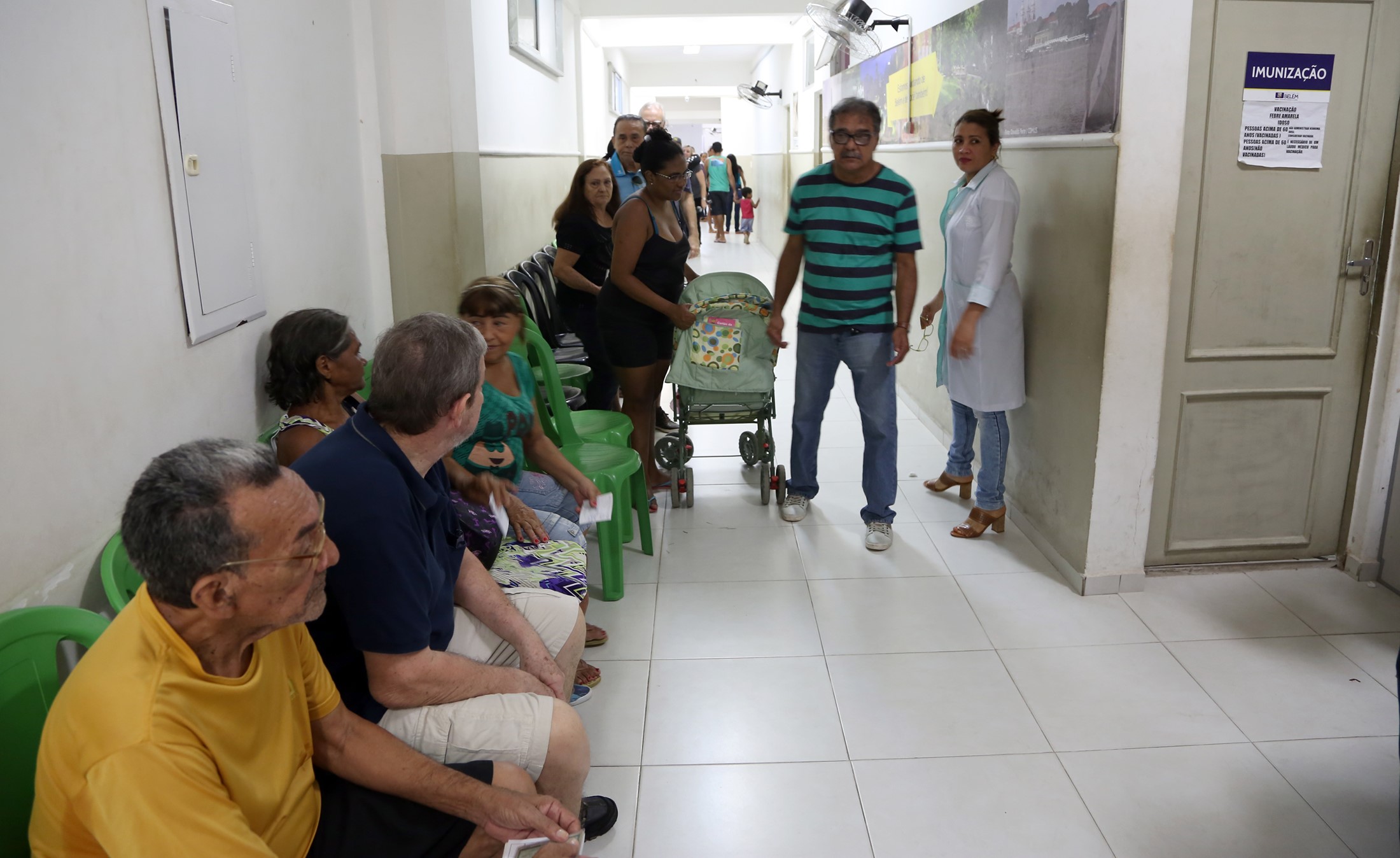 Belém inicia a campanha de vacinação contra poliomielite e sarampo