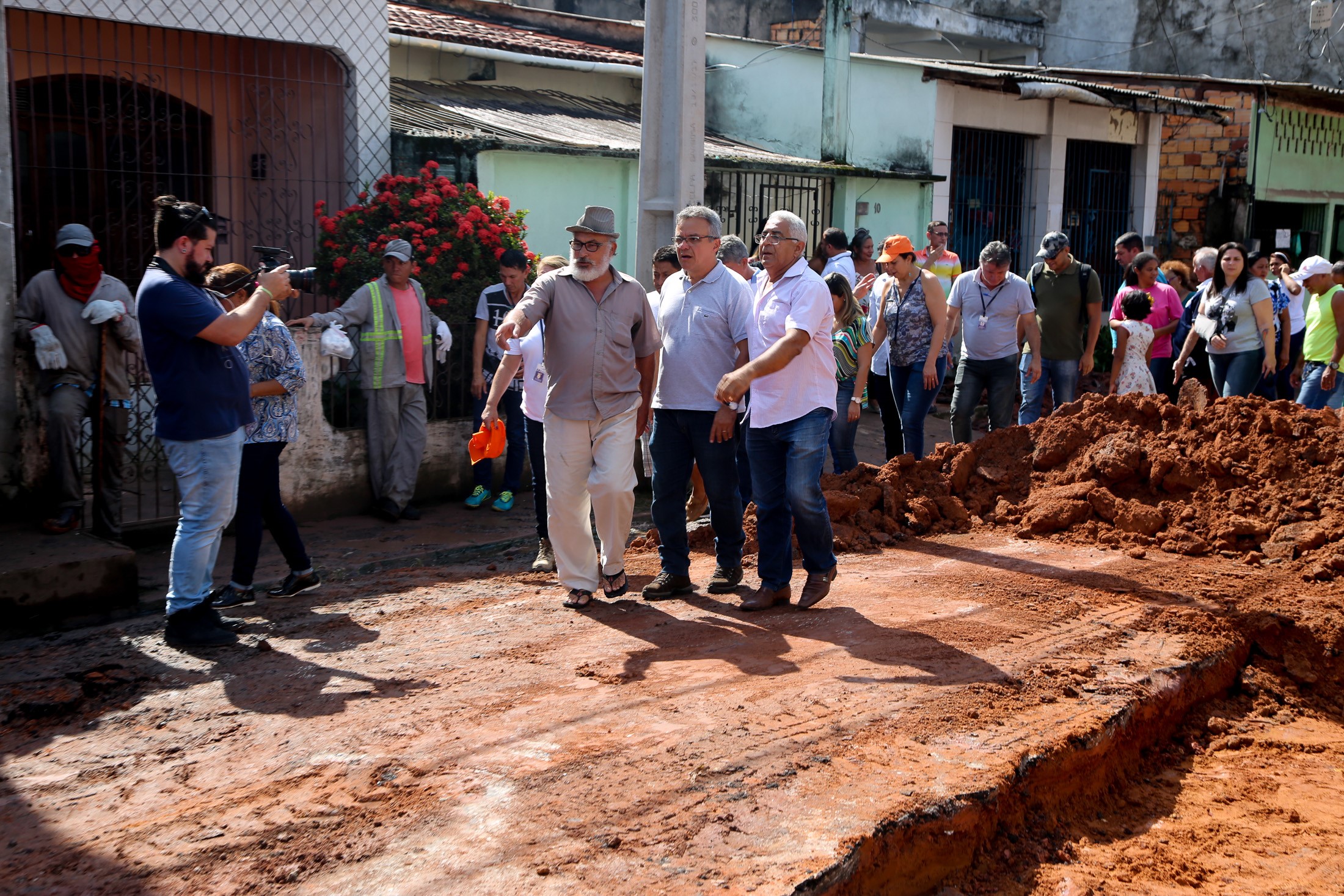 Obras de saneamento chegam aos bairros da Terra Firme e Sacramenta