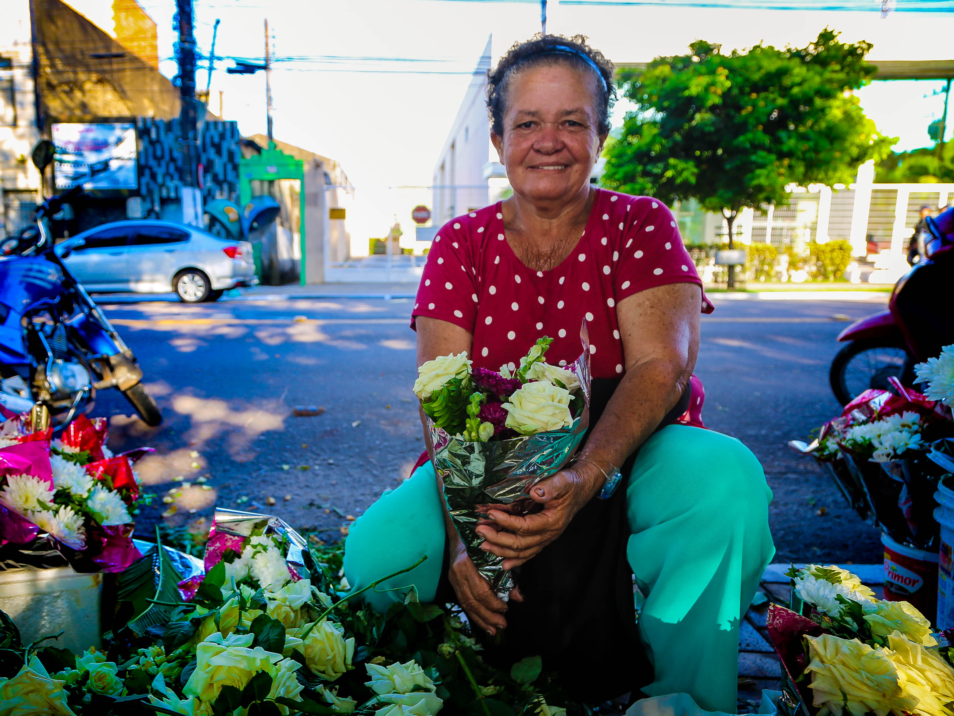 Cemitérios de Belém têm domingo tranquilo no Dia dos Pais
