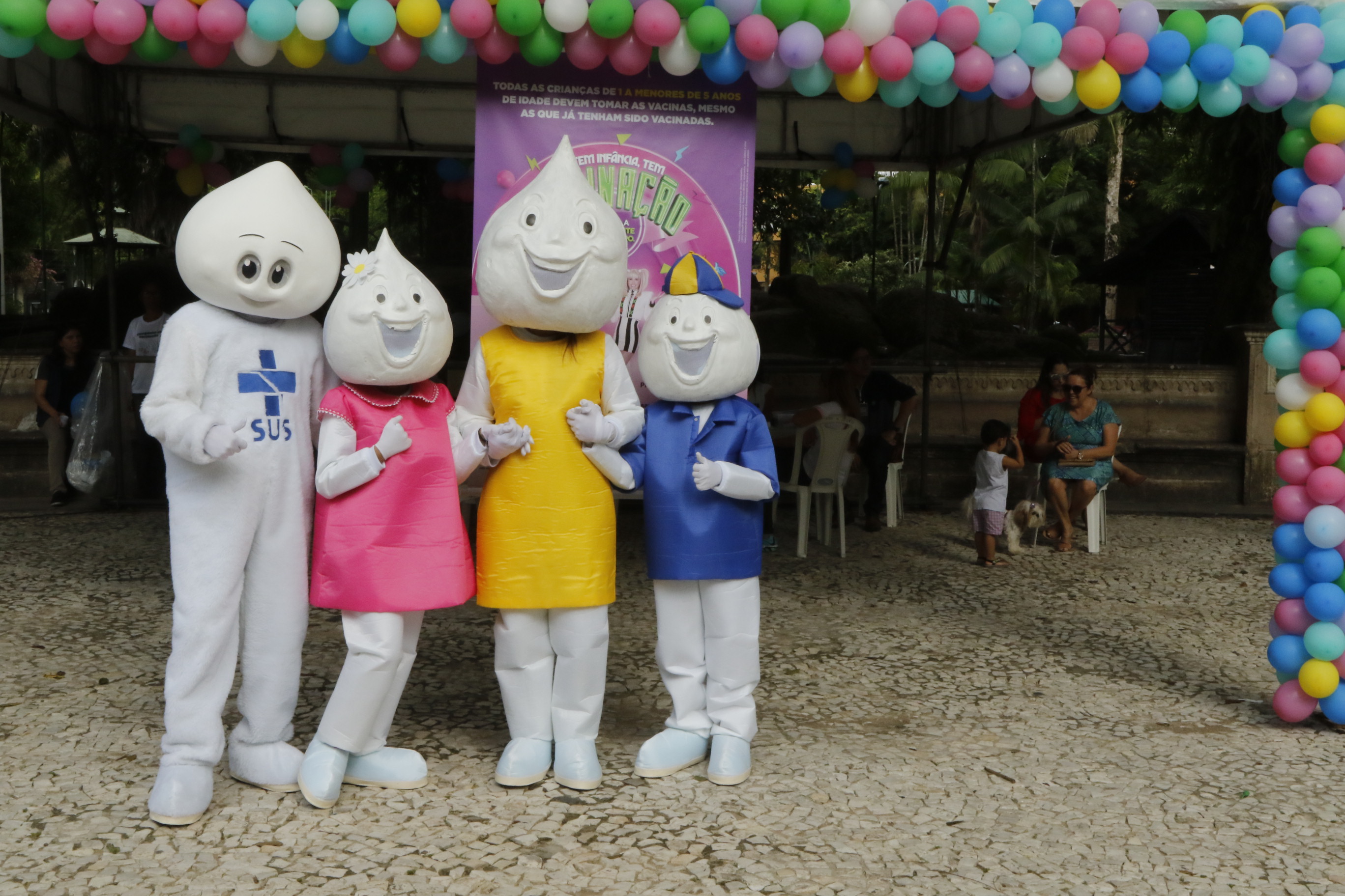 Dia D mobiliza pais a vacinarem os filhos contra o sarampo e a poliomielite em Belém