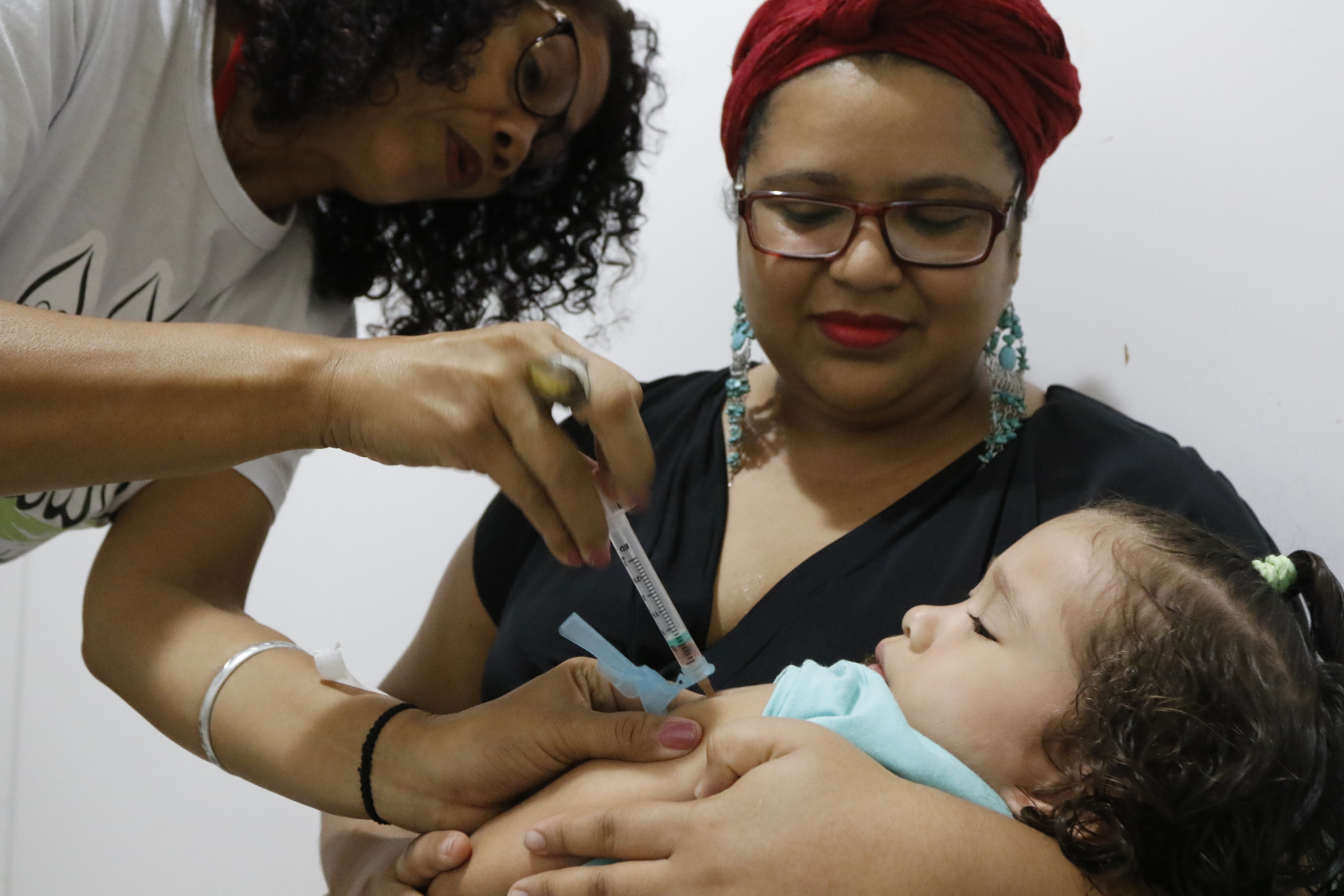 Dia D mobiliza pais a vacinarem os filhos contra o sarampo e a poliomielite em Belém