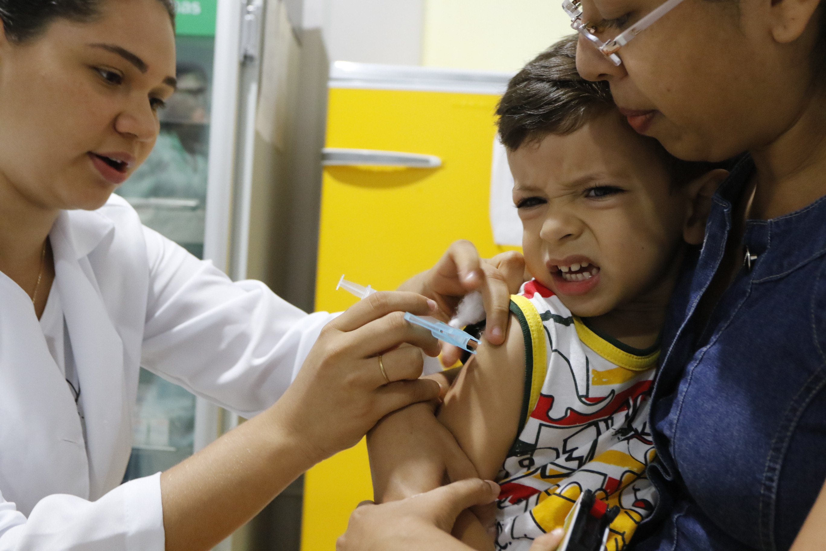 Dia D mobiliza pais a vacinarem os filhos contra o sarampo e a poliomielite em Belém