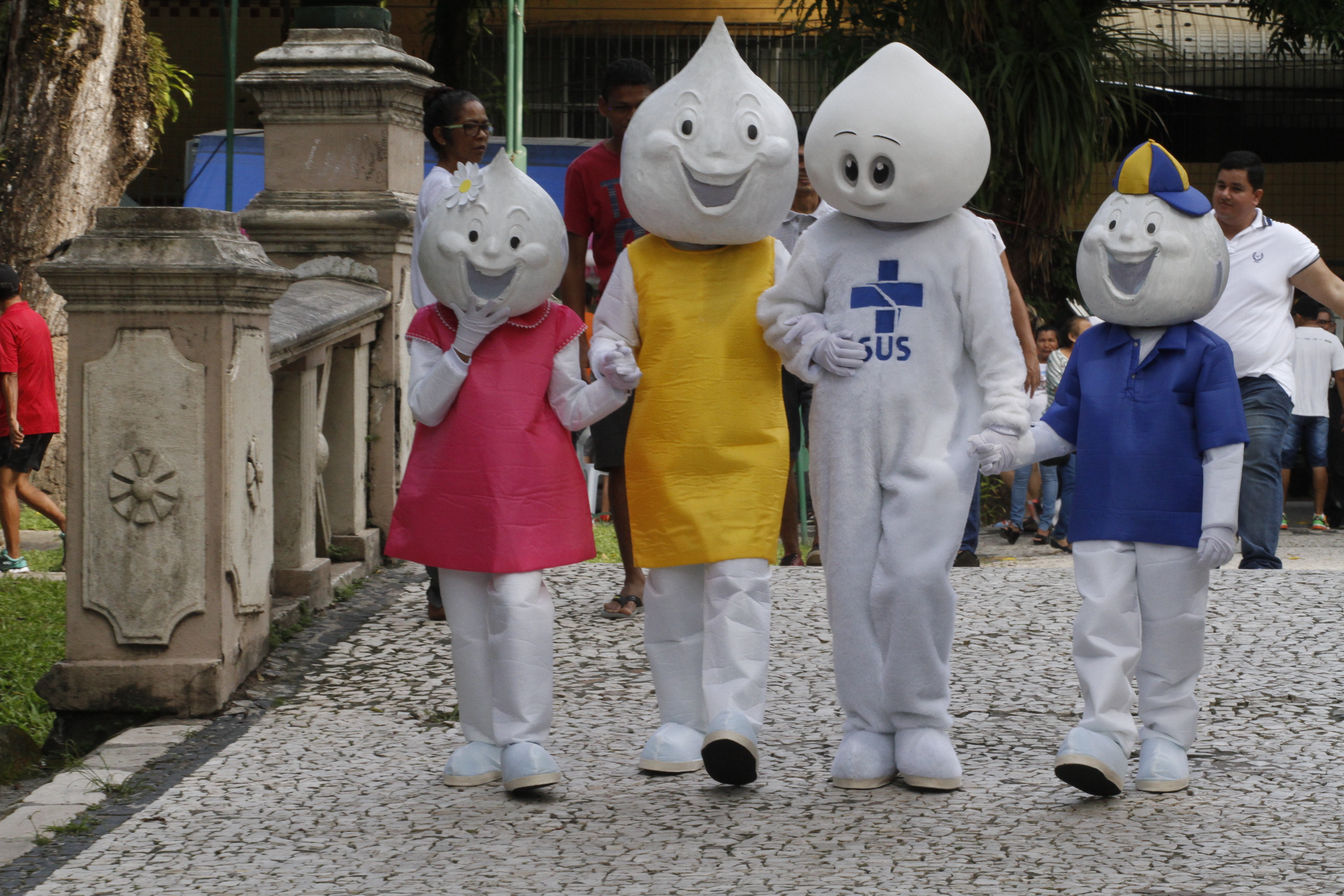 Dia D mobiliza pais a vacinarem os filhos contra o sarampo e a poliomielite em Belém