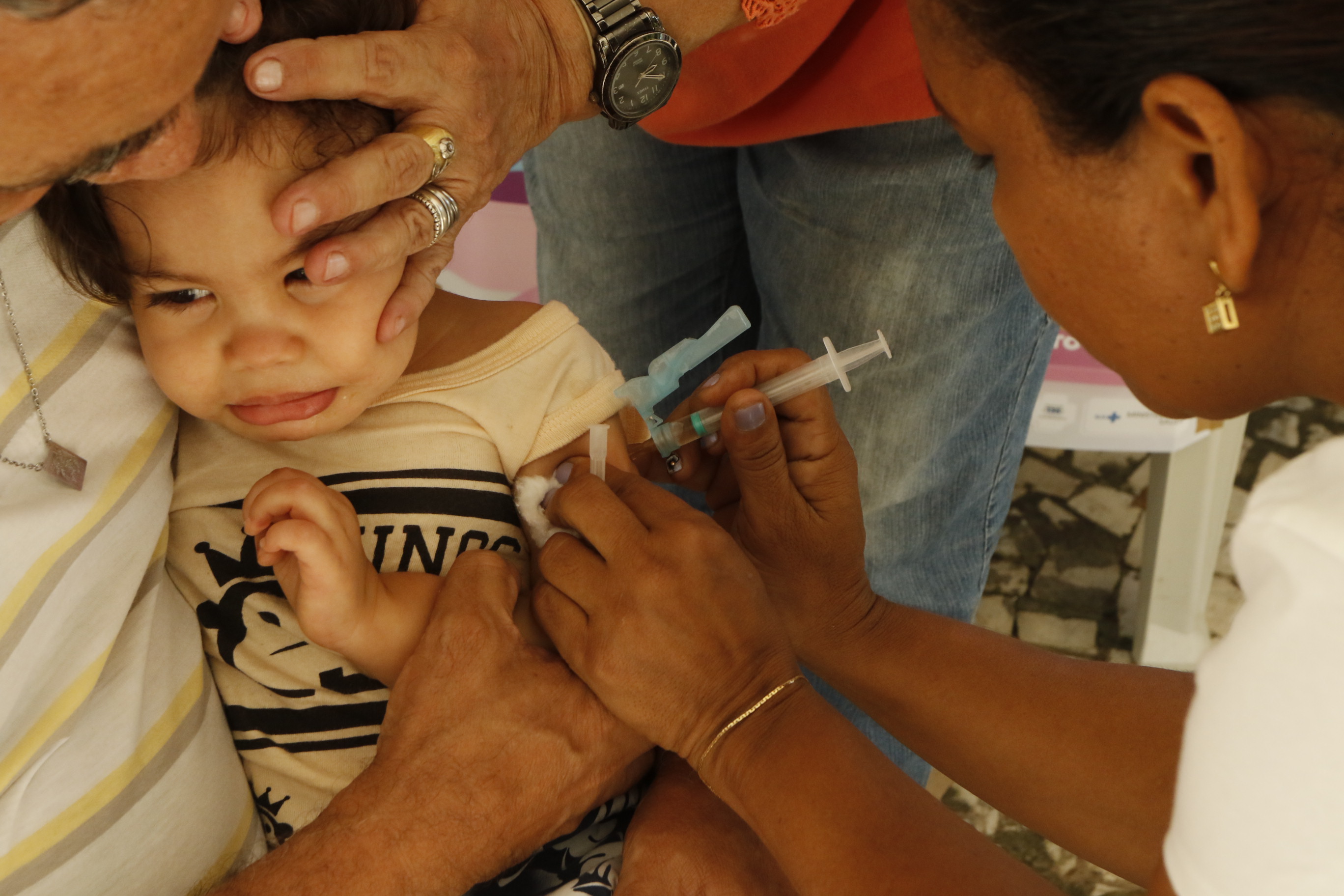 Dia D mobiliza pais a vacinarem os filhos contra o sarampo e a poliomielite em Belém