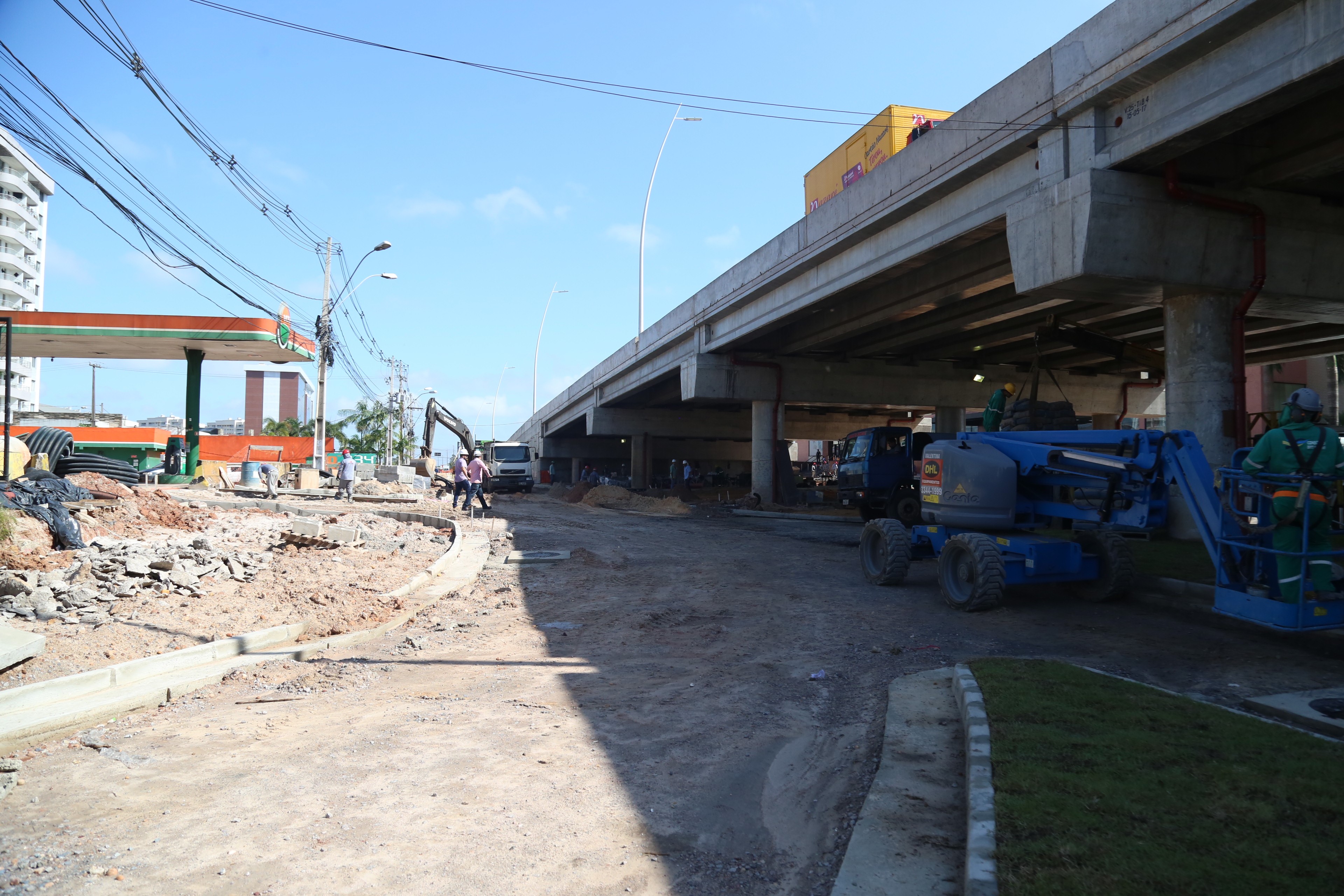Pistas sob o elevado da Augusto Montenegro voltam ao tráfego normal após rebaixamento