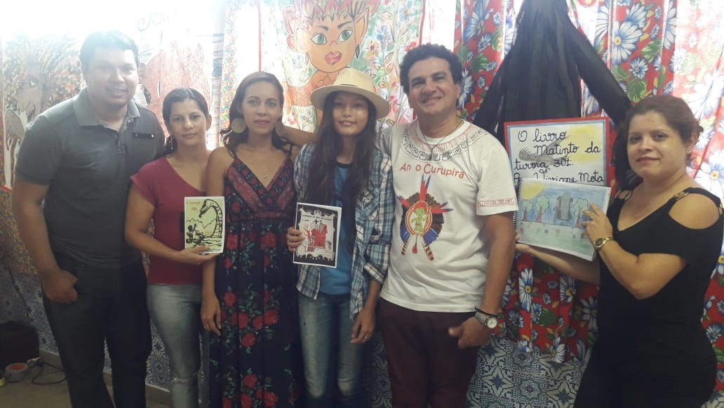 Programação folclórica em escola de Icoaraci encerra com apresentação de pesquisa feita pelos alunos
