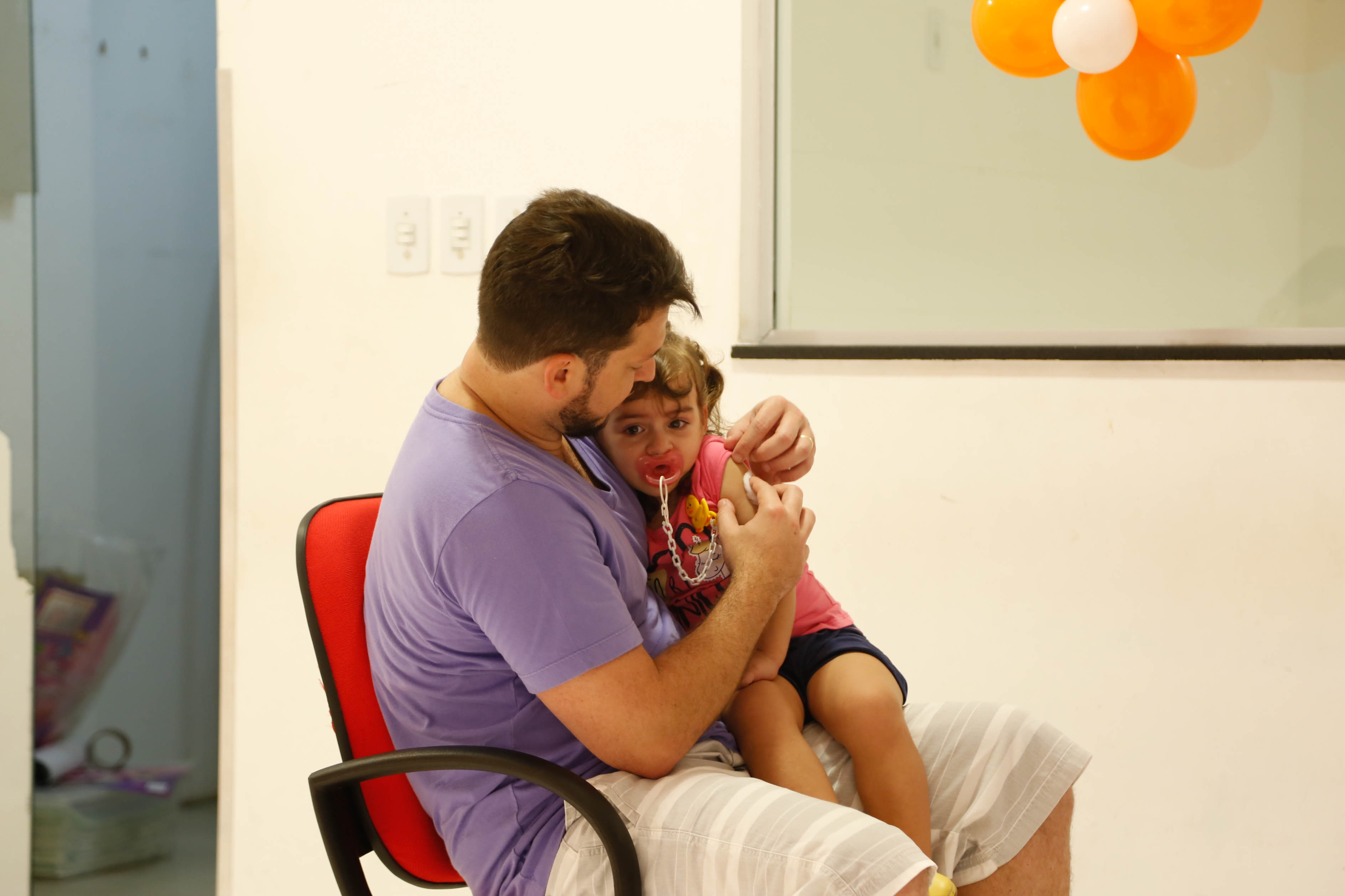 Vacinação contra o sarampo e a poliomielite tem mais um Dia D