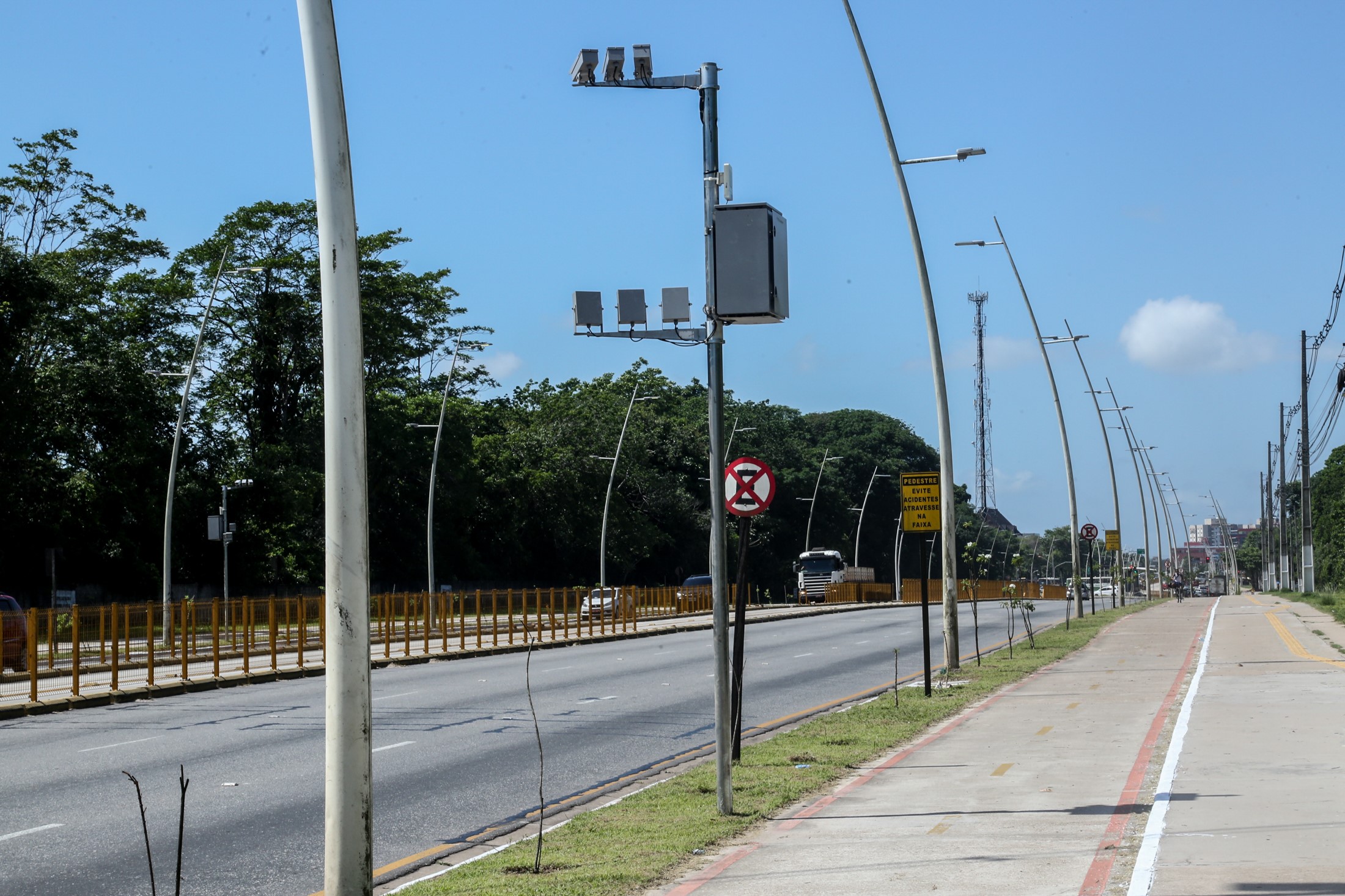 Radares são ativados em três vias de Belém