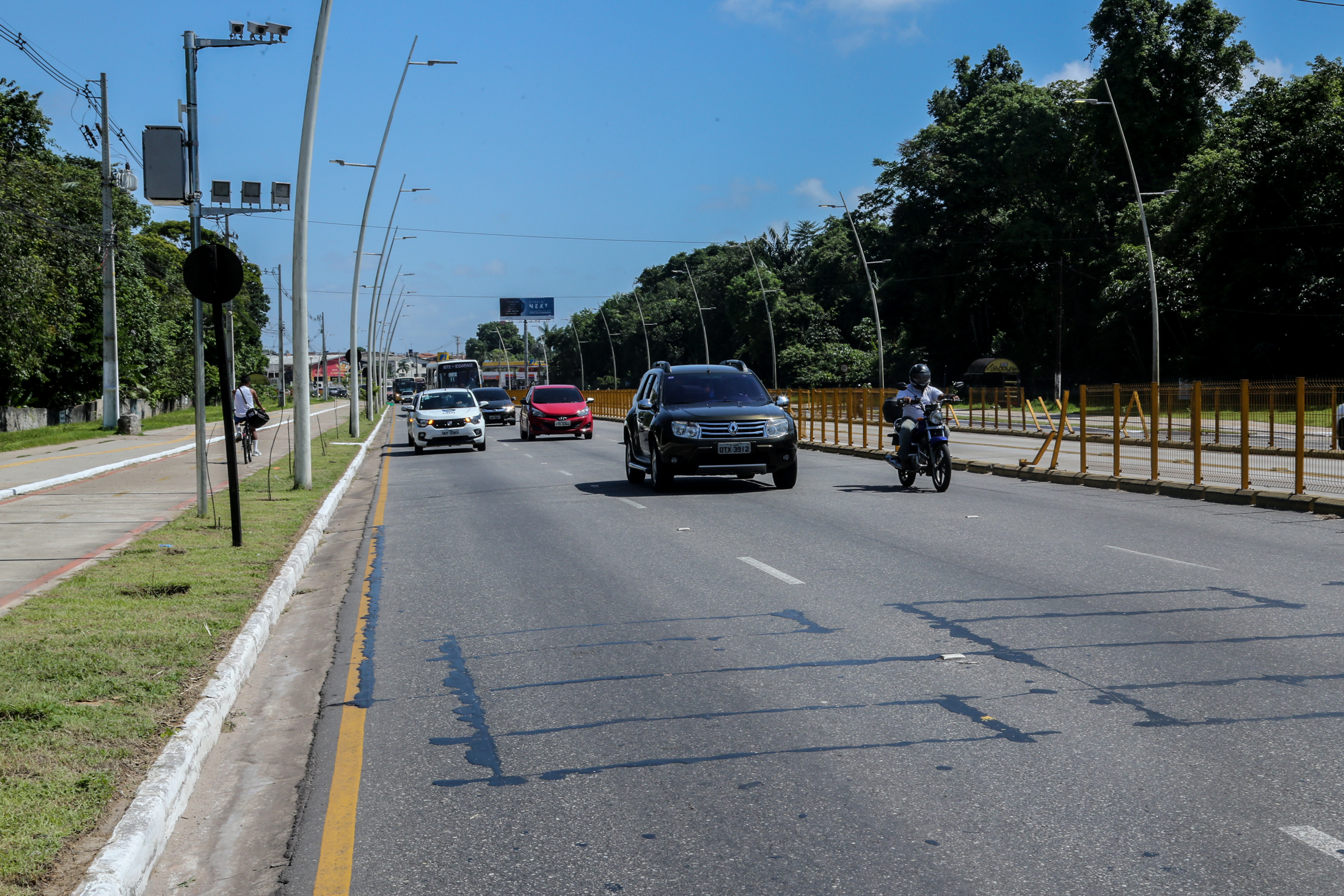 Radares são ativados em três vias de Belém