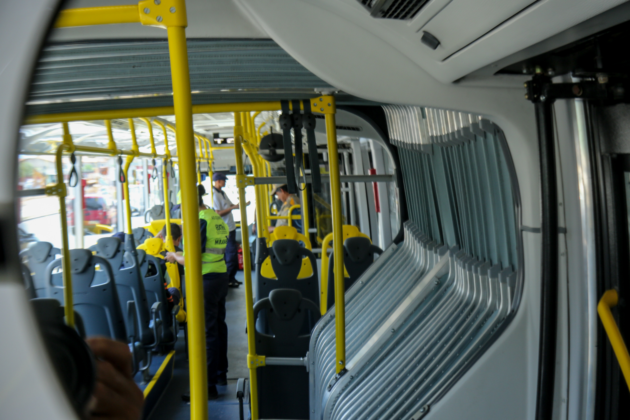 Comissão da Semob realiza viagem experimental em novo trecho do BRT