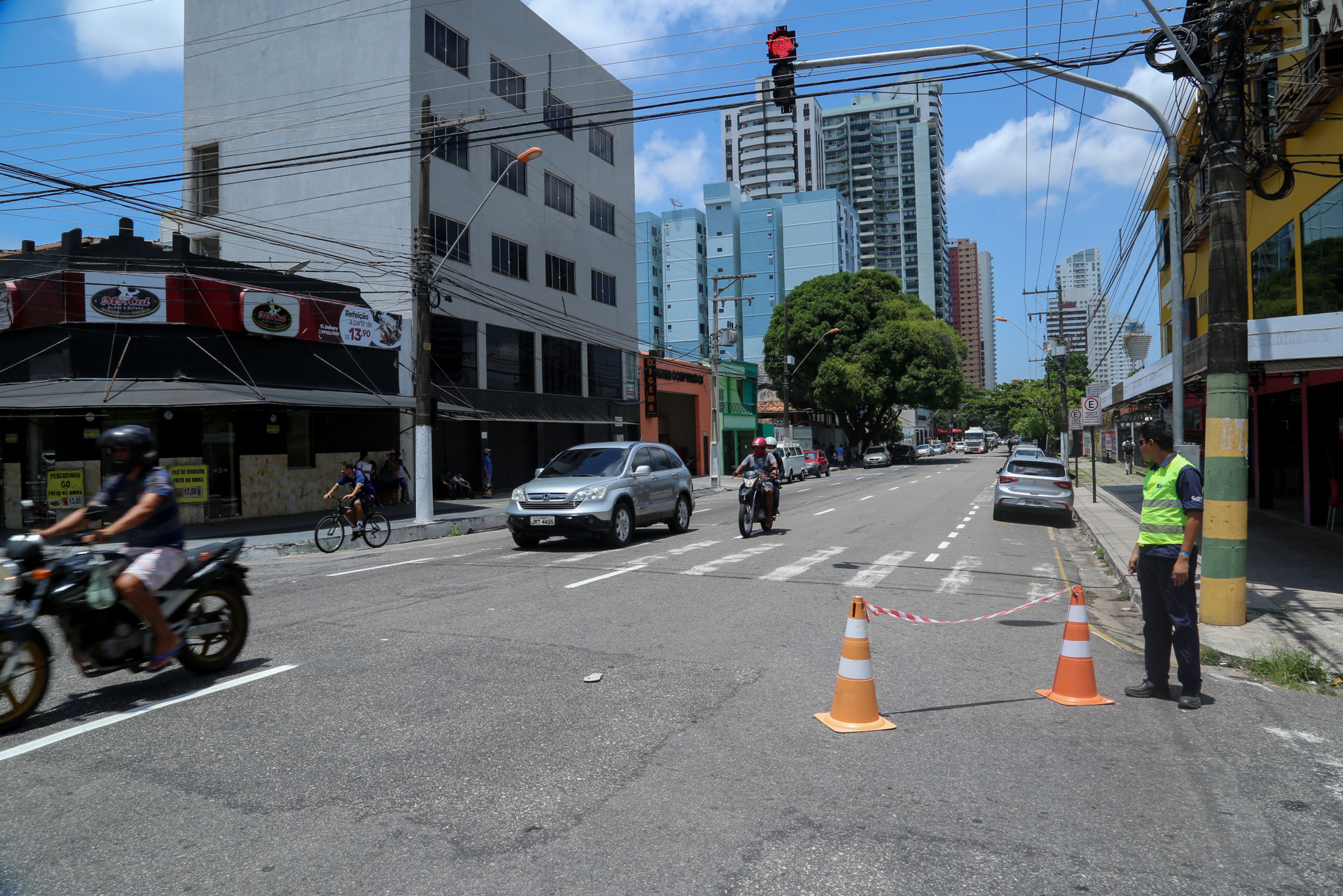 Rua Municipalidade adota sentido único entre as travessas Dom Pedro I e Djalma Dutra