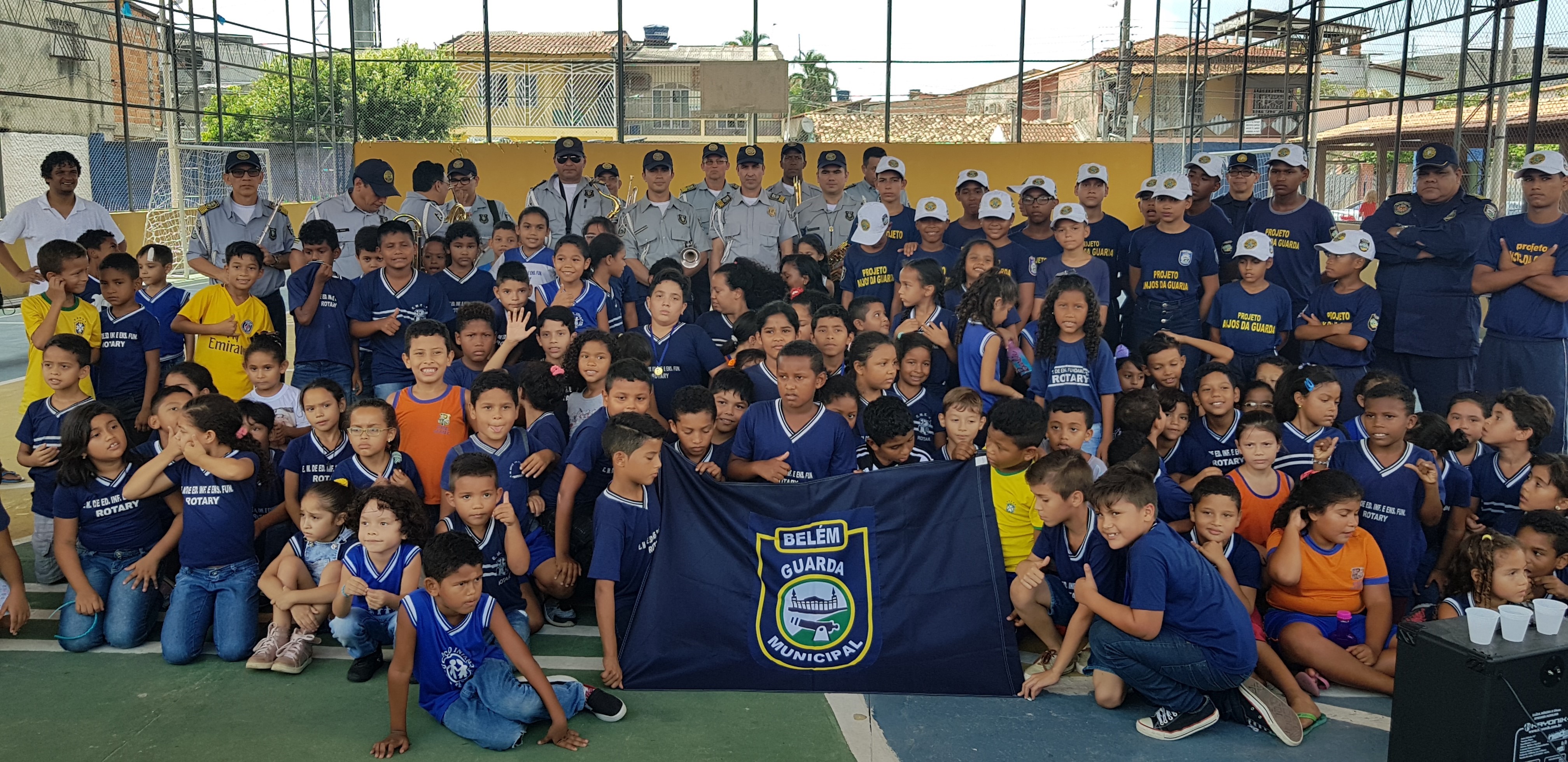 Alunos da Condor recebem projeto “Guarda Amigo da Escola”