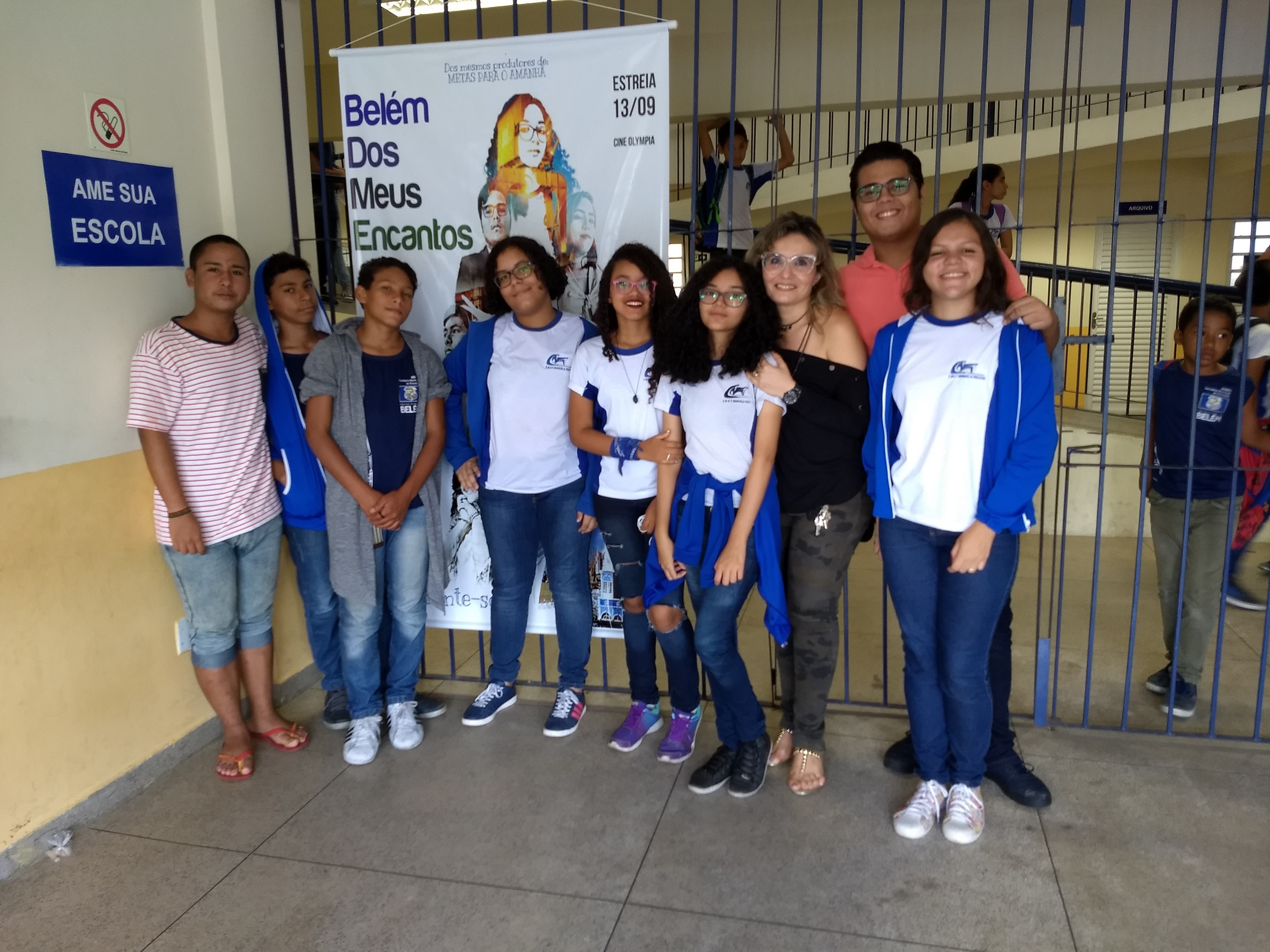 Alunos da Escola Manuela Freitas lançam filme sobre a cidade de Belém