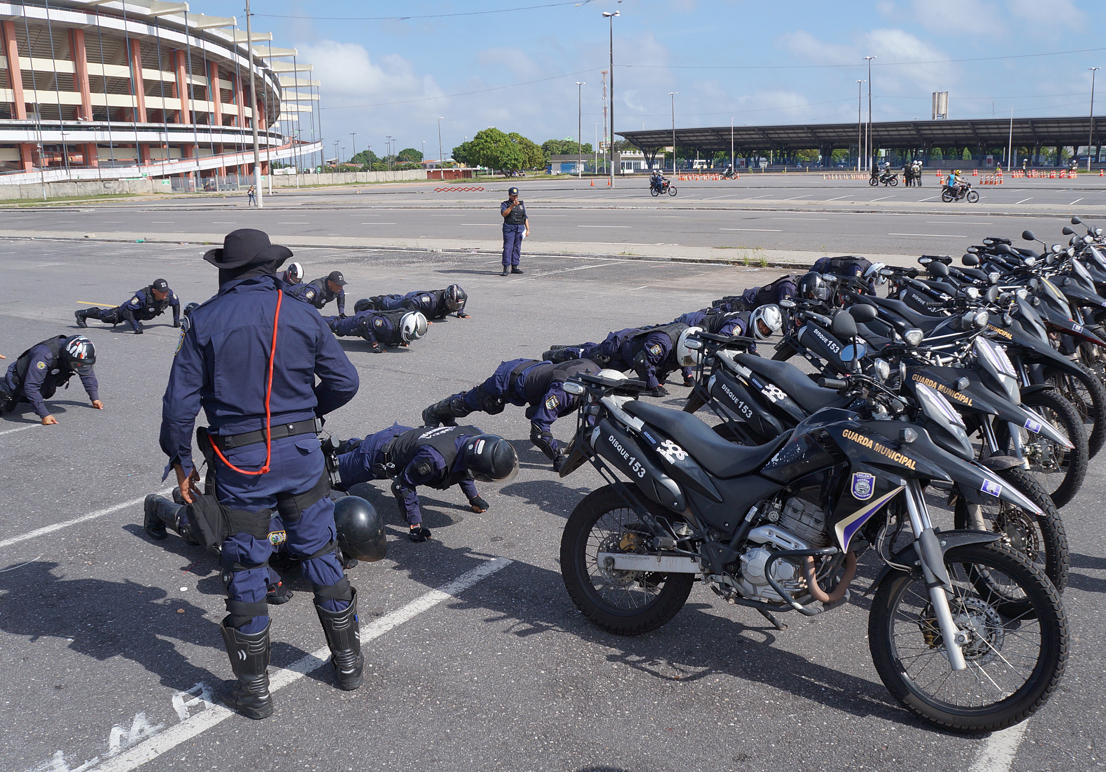Guarda Municipal encerra curso de motopatrulhamento