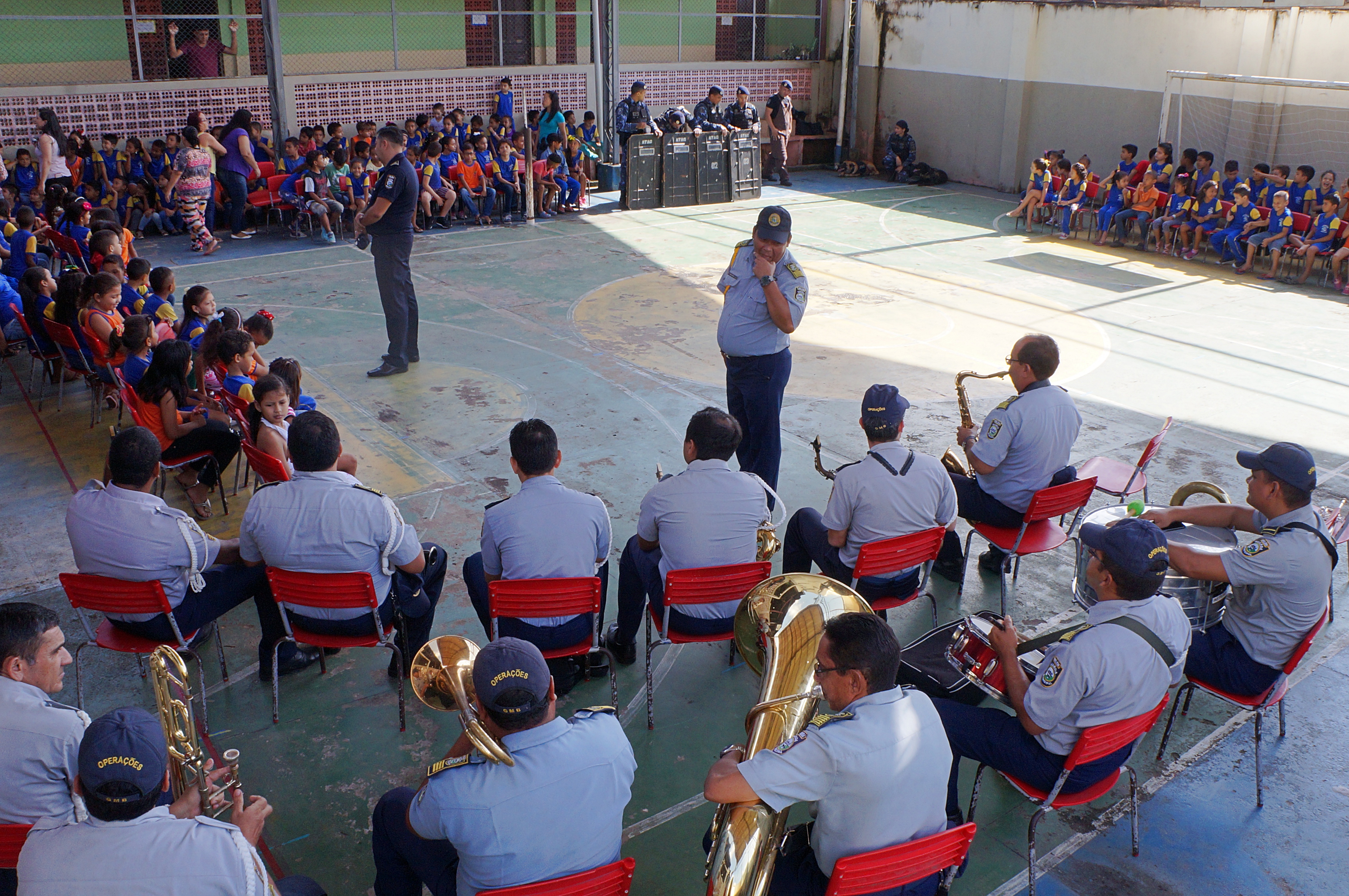 Alunos do Barreiro recebem o projeto “Guarda Amigo da Escola”