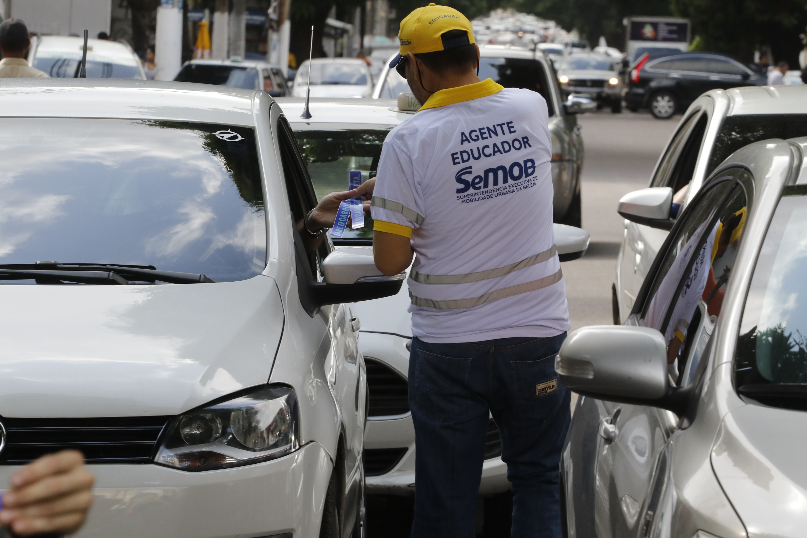 Dia Mundial Sem Carro é celebrado com passeio ciclístico e blitz educativa