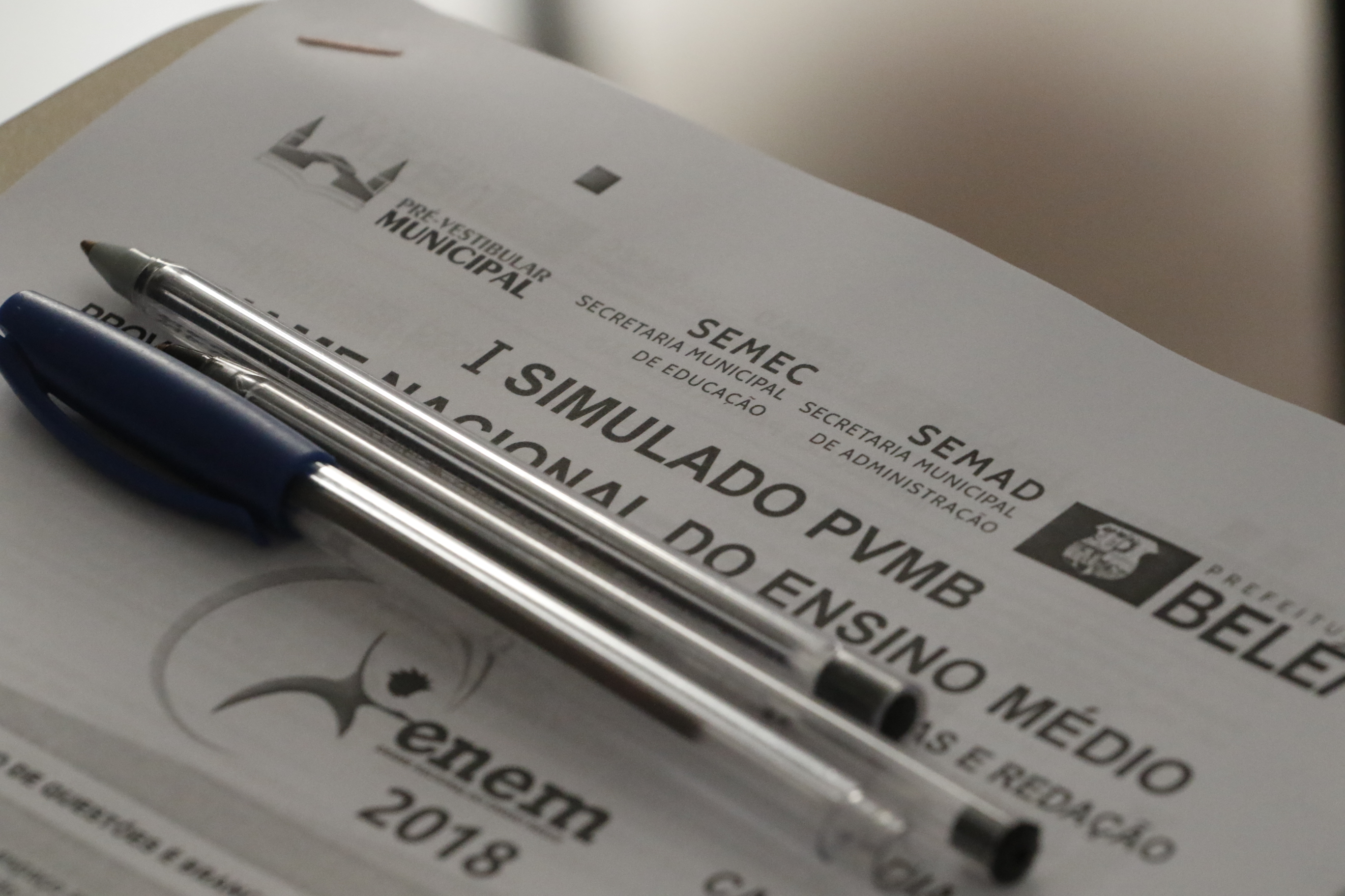 Cursinho Municipal realiza simulado preparatório para o Enem 2018