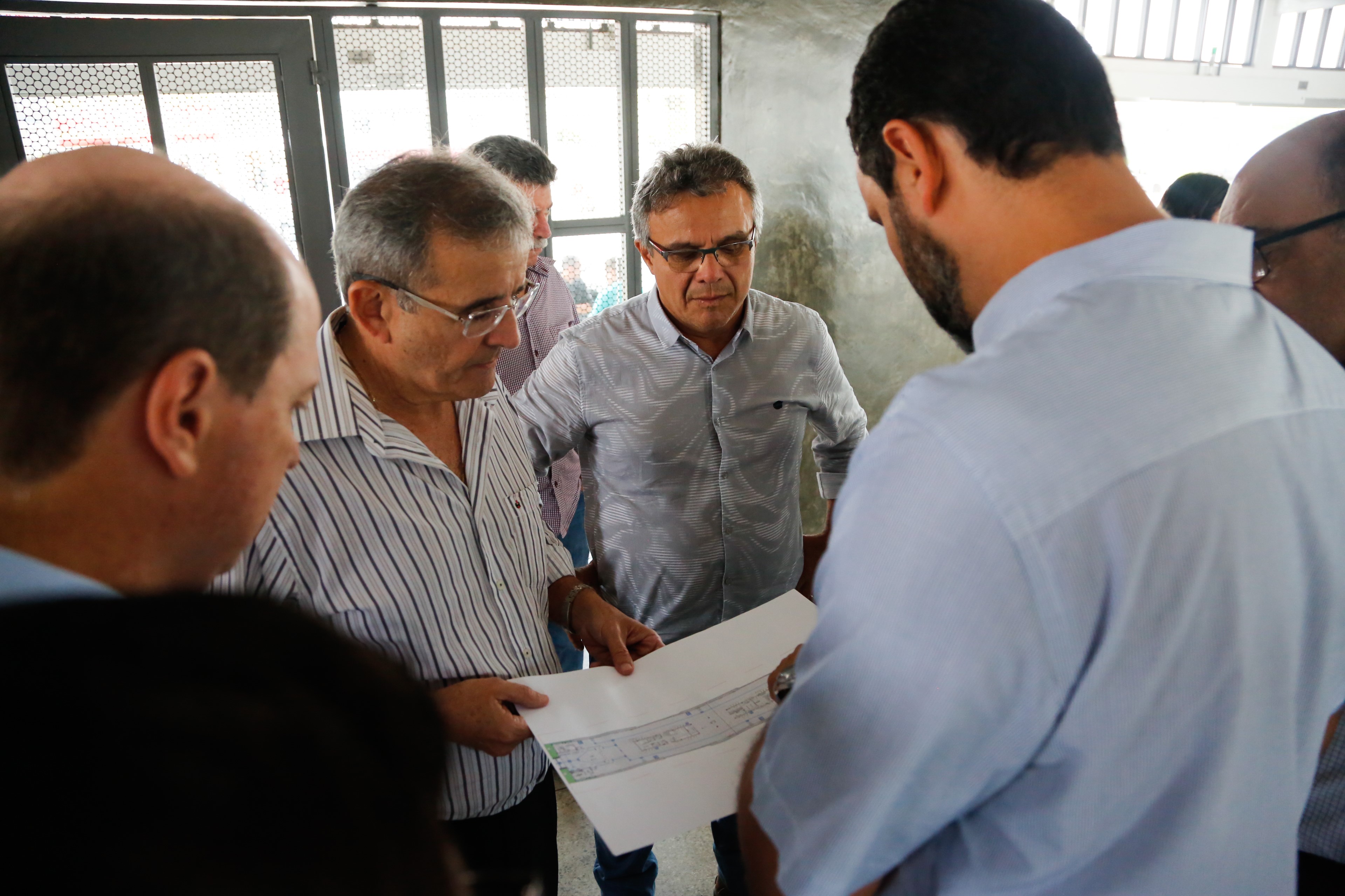 Representantes do Ministério das Cidades visitam as obras do BRT Belém