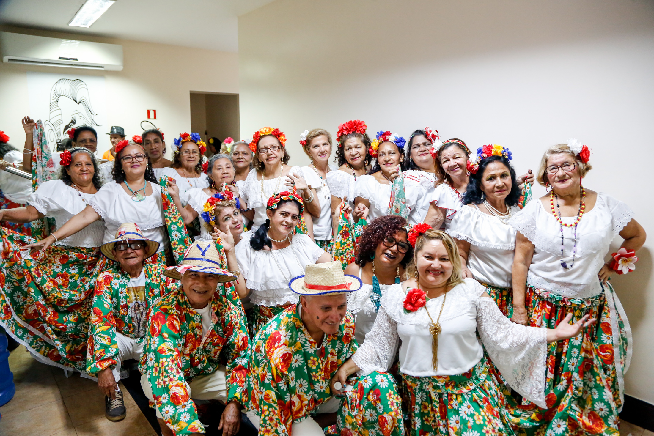 Arte e cultura marcam a abertura da Semana Municipal do Idoso da Sesma