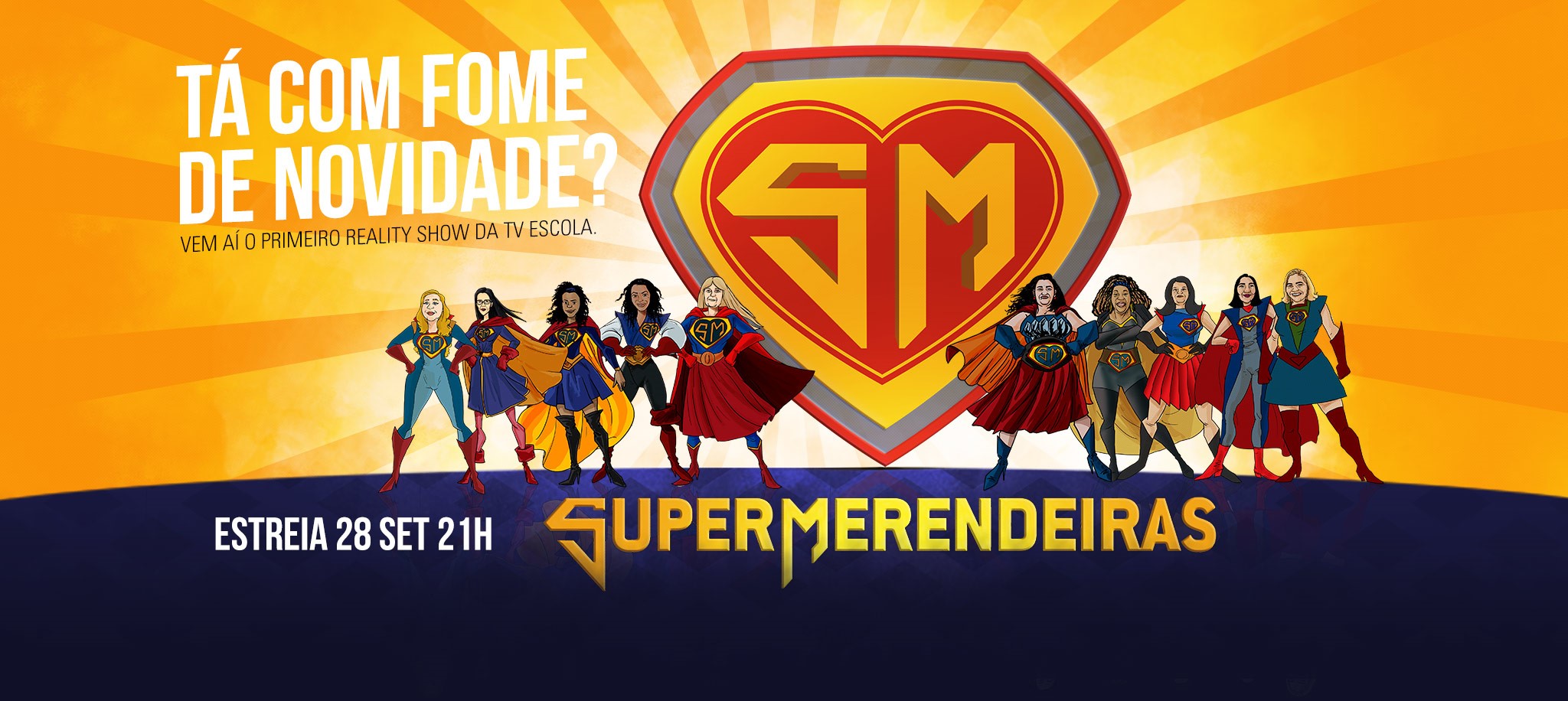 Merendeira da rede municipal participa de reality que inicia nesta sexta