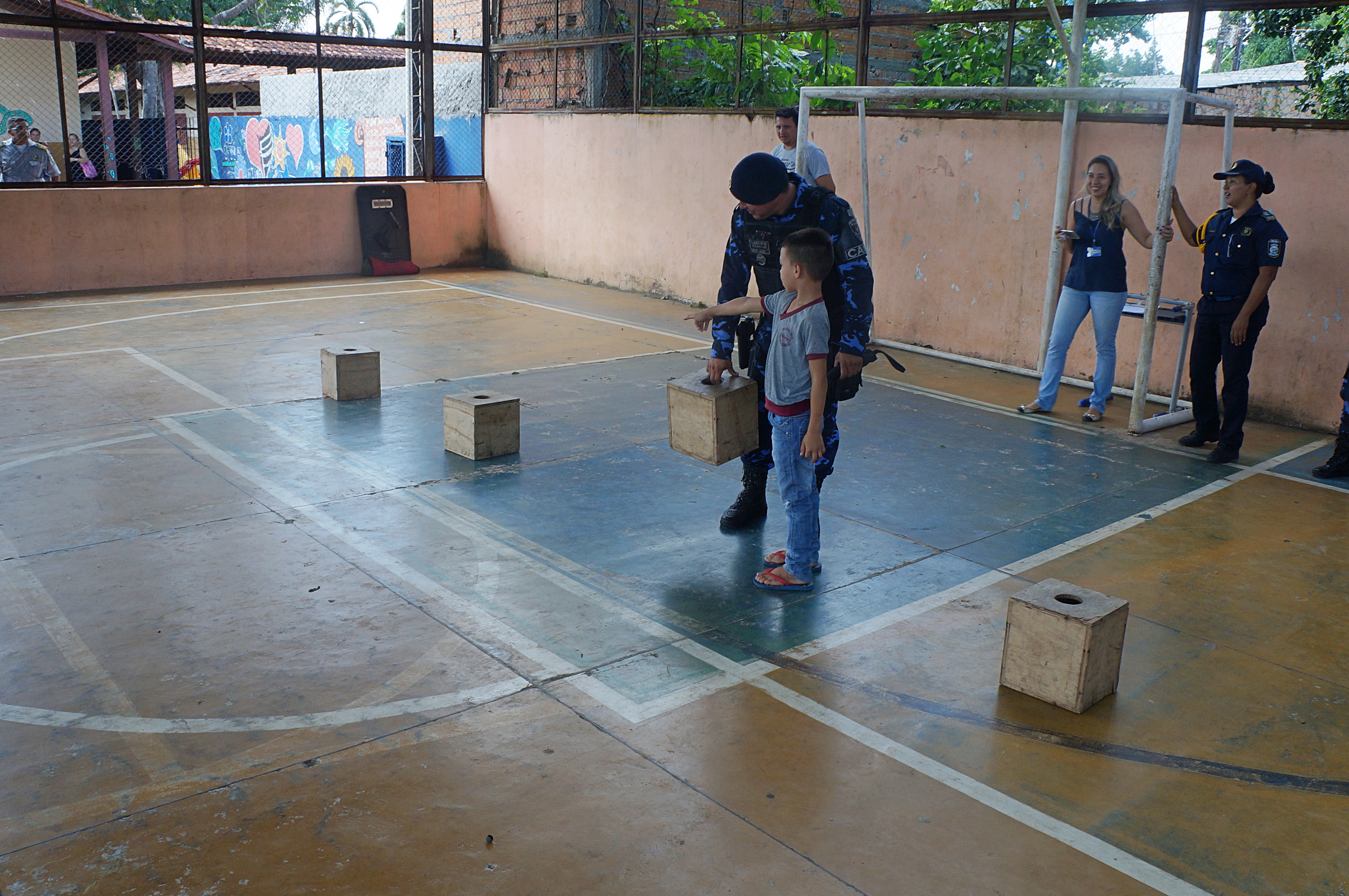 "Guarda Amigo da Escola" realiza ação em escola de Outeiro