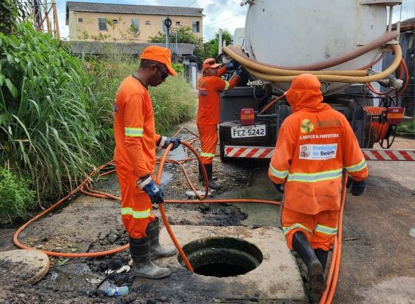 Prefeitura reforça limpeza e desobstrução de canais da cidade