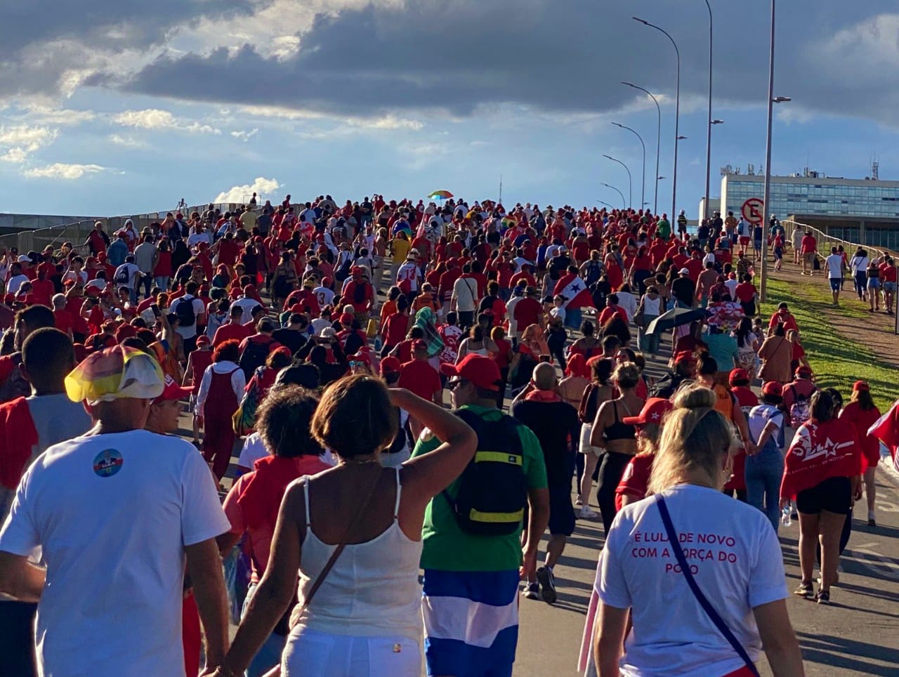 Posse do presidente Lula: belenenses acompanham momento histórico para a democracia brasileira