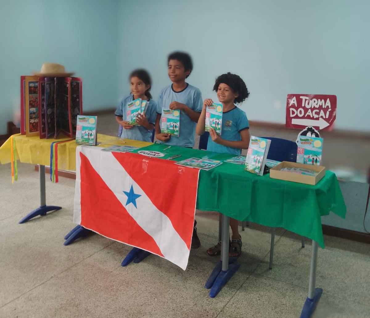 'Turma do Açaí' leva oficinas para alunos da rede pública de ensino em Belém e Ananindeua