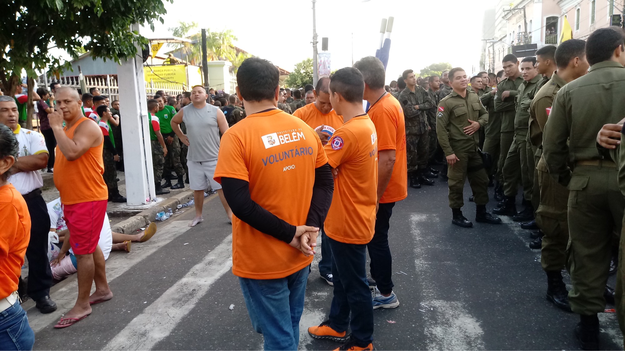 Defesa Civil registra número recorde de inscrições de voluntários para o Círio de Nazaré