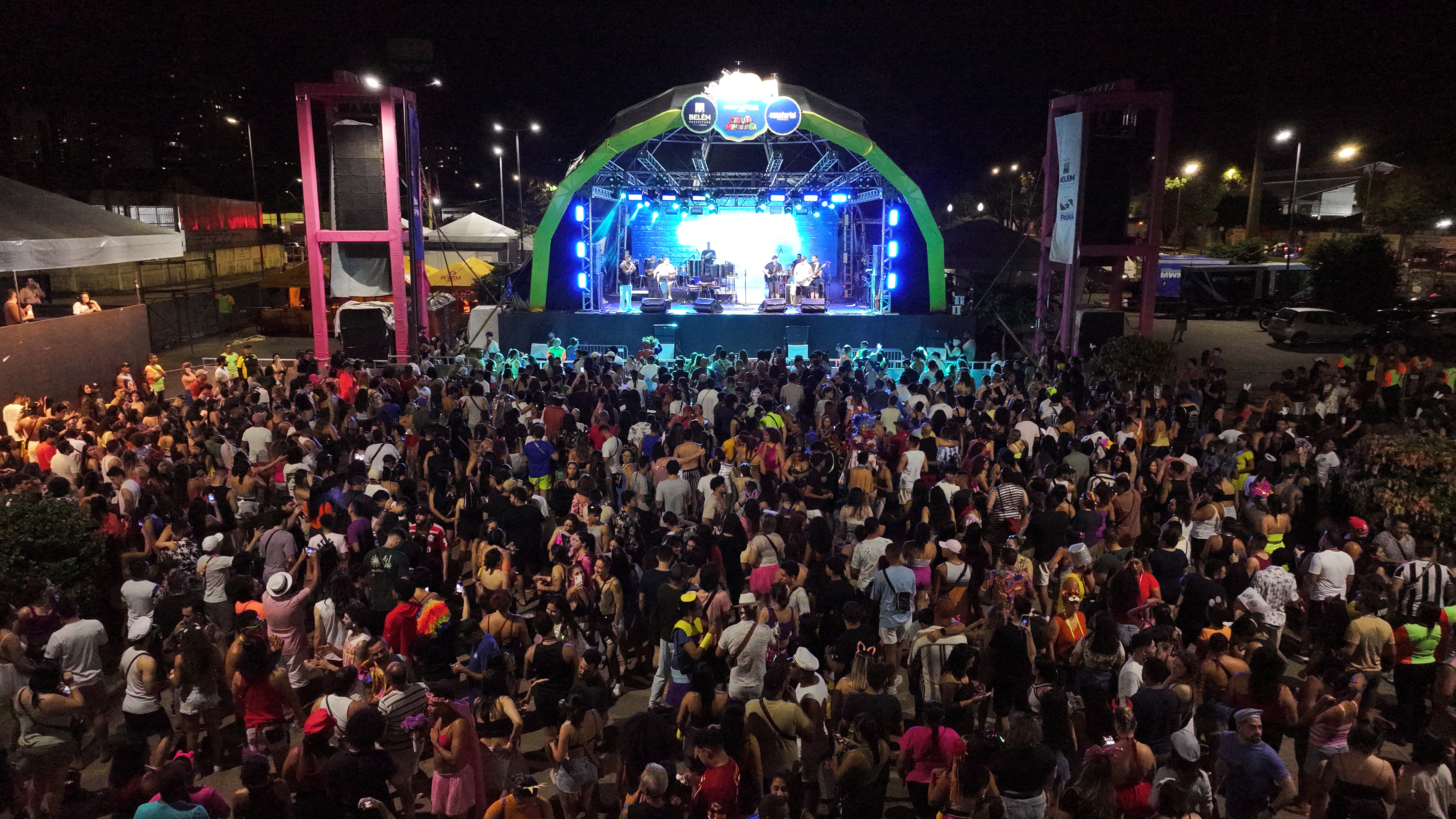 Terceiro dia de Circuito Mangueirosa repete sucesso de festa e público