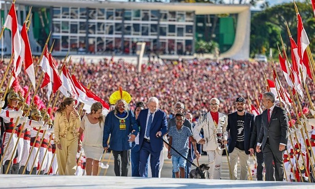 Posse do presidente Lula: belenenses acompanham momento histórico para a democracia brasileira