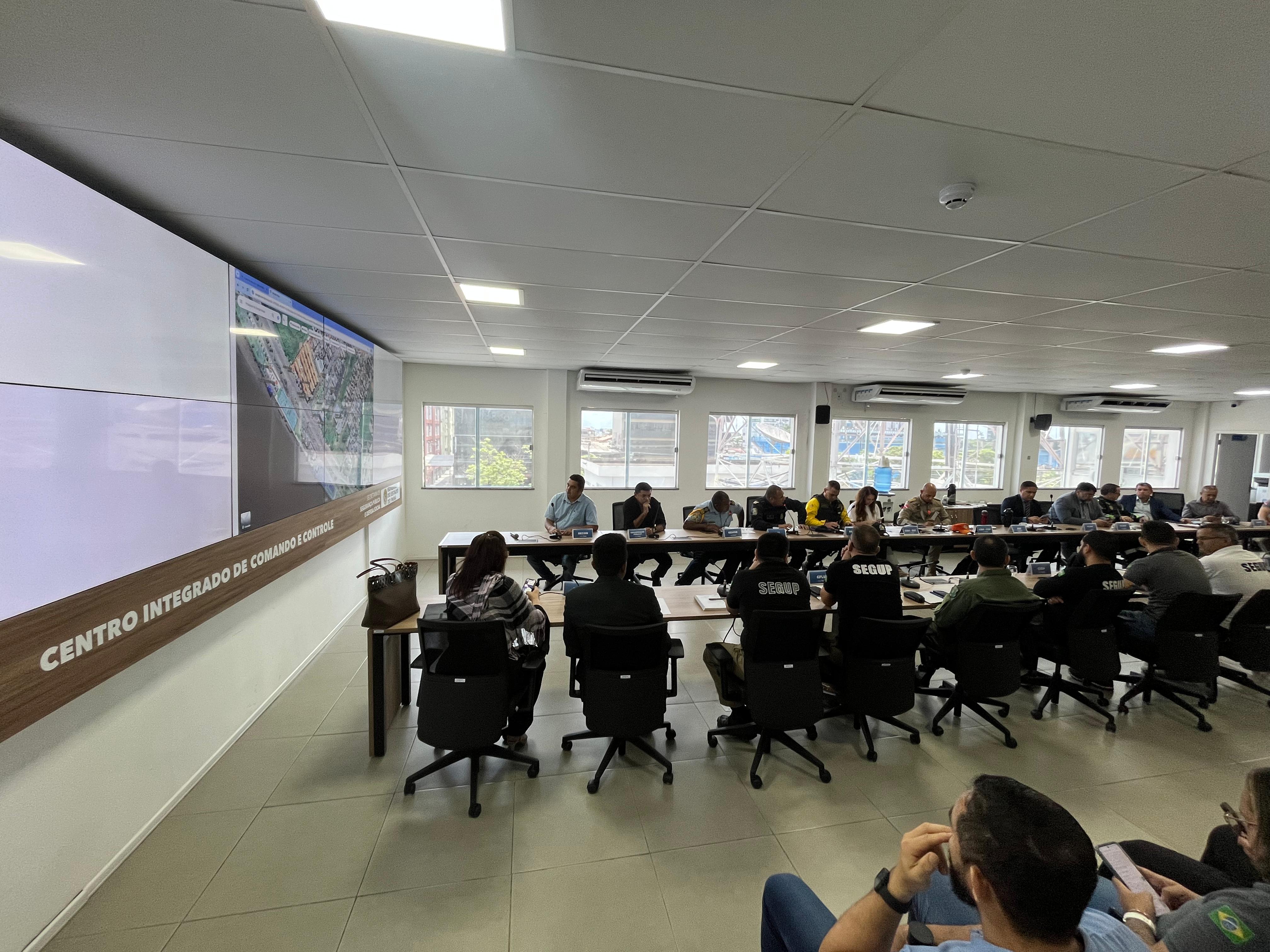 Prefeitura de Belém e Governo do Pará definem segurança para o aniversário de Belém