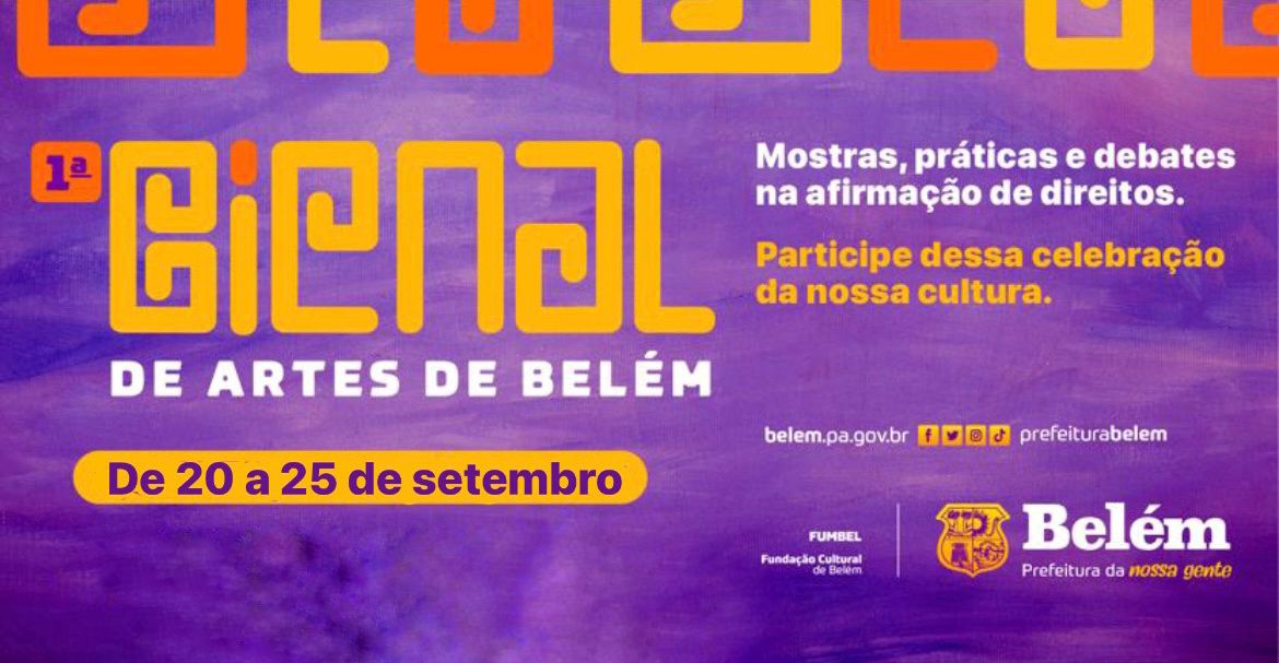 Prefeitura anuncia programação oficial da I Bienal de Artes de Belém