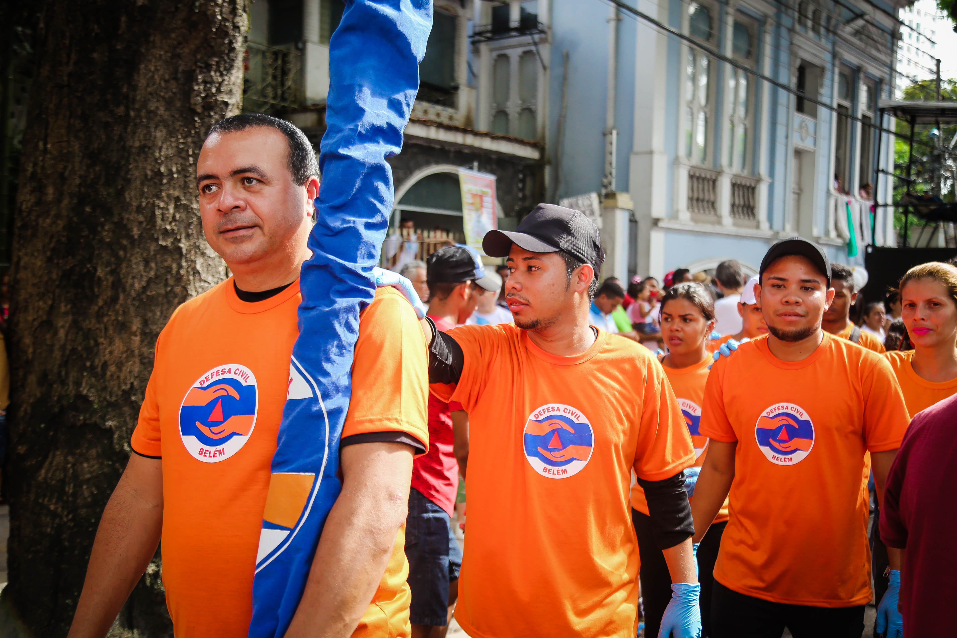 Defesa Civil registra número recorde de inscrições de voluntários para o Círio de Nazaré