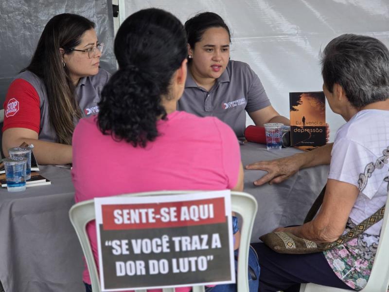 Shopping Metrópole Ananindeua recebe ação Depressão Tem Cura