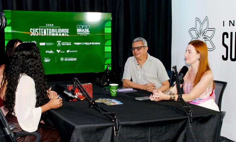 Protagonismo feminino capixaba marca episódio no SustentaCast com coordenadoras da AFEAG